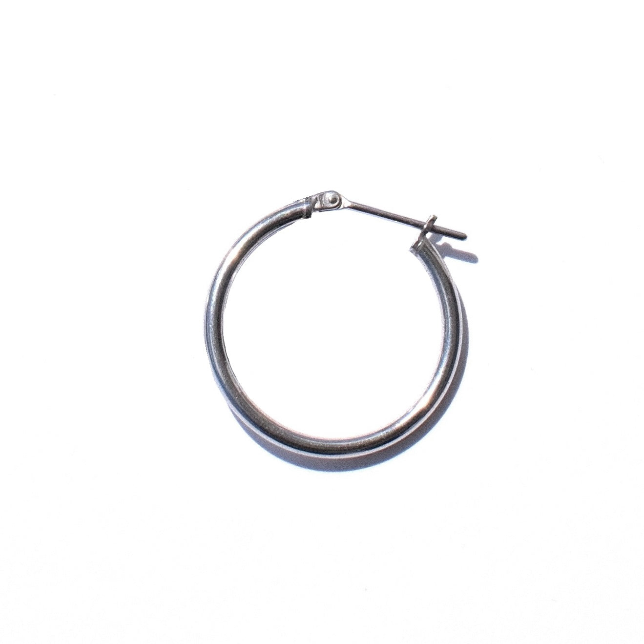 Small Hoops Silver