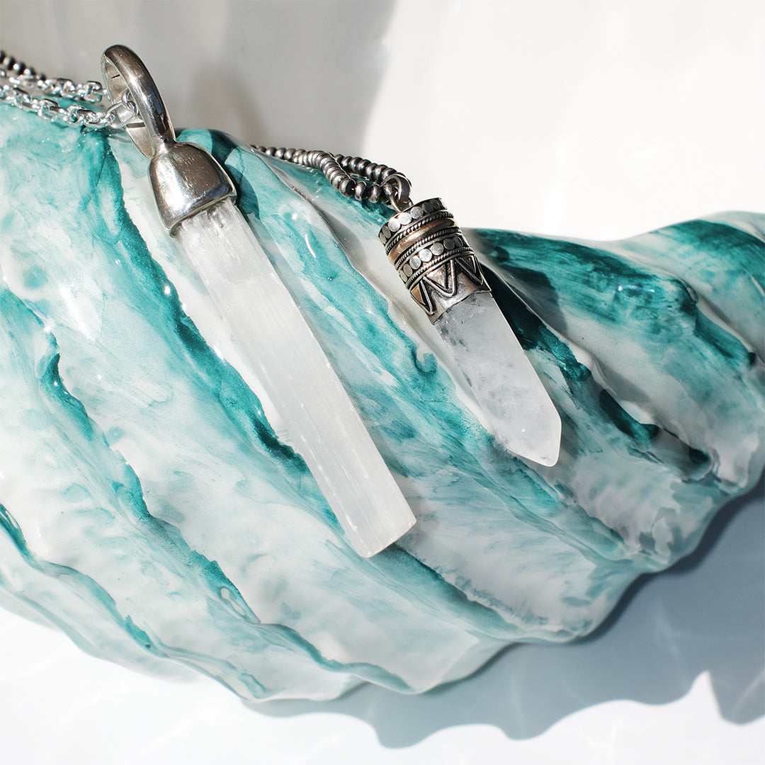 Goddess Necklace - Rock Crystal