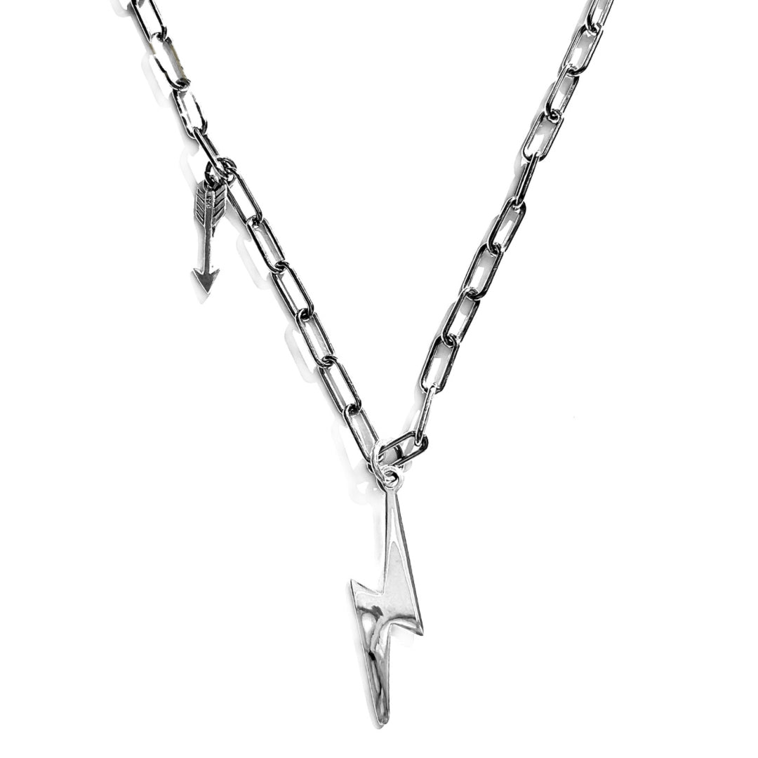 Bowie Necklace Silver
