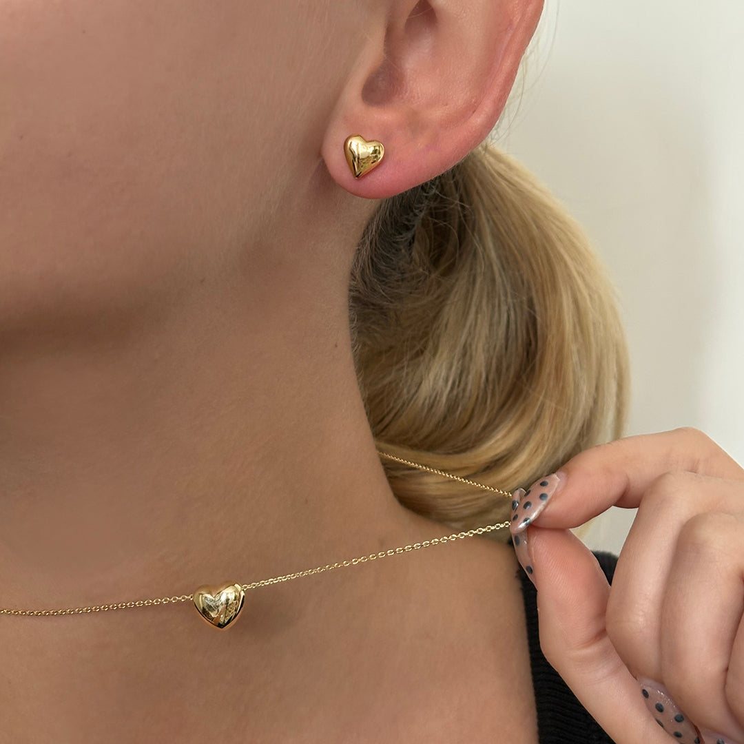 Little Love Bubble studs gold