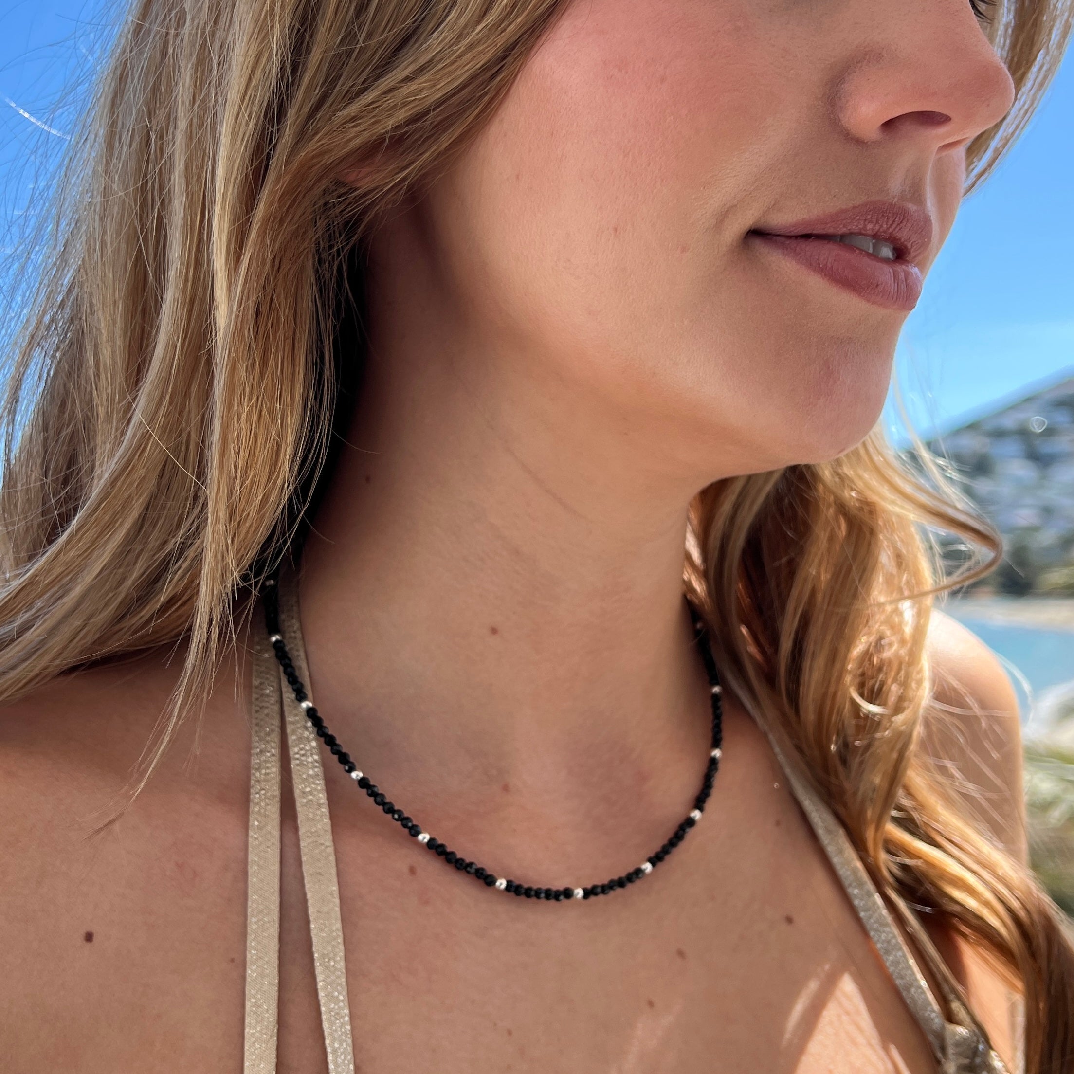 Black Onyx Sweetie Necklace