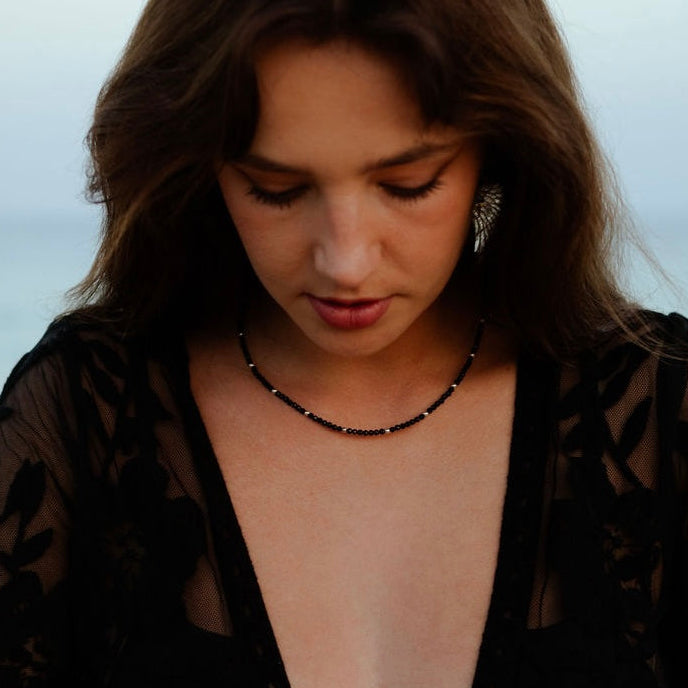 Black Onyx Sweetie Necklace