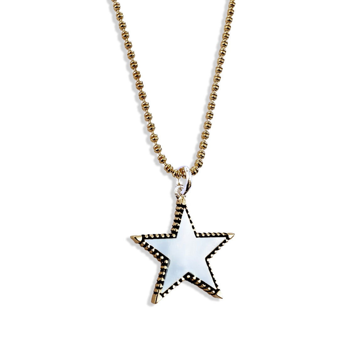 Rock Star Gold and Silver Necklace