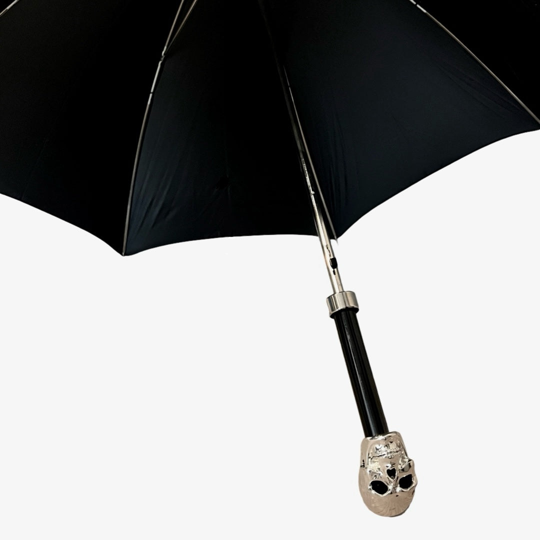 Silver Skull Umbrella, full length