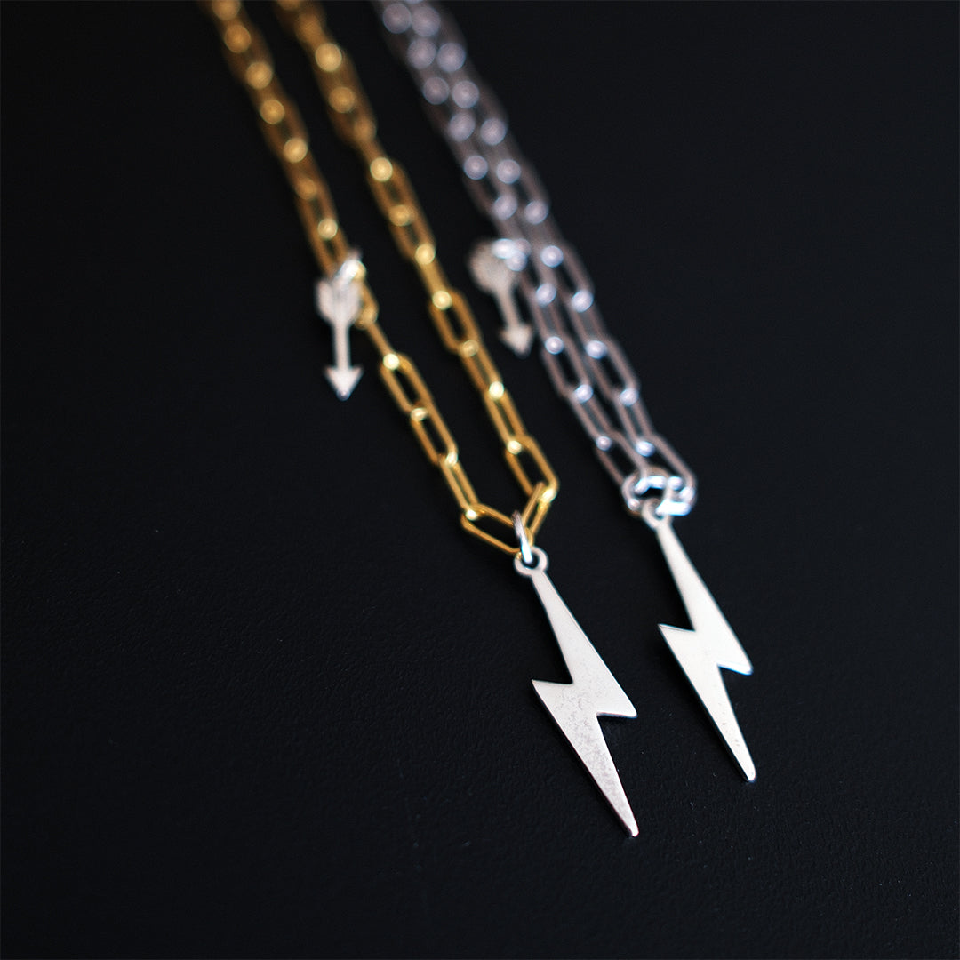 Bowie Necklace Silver