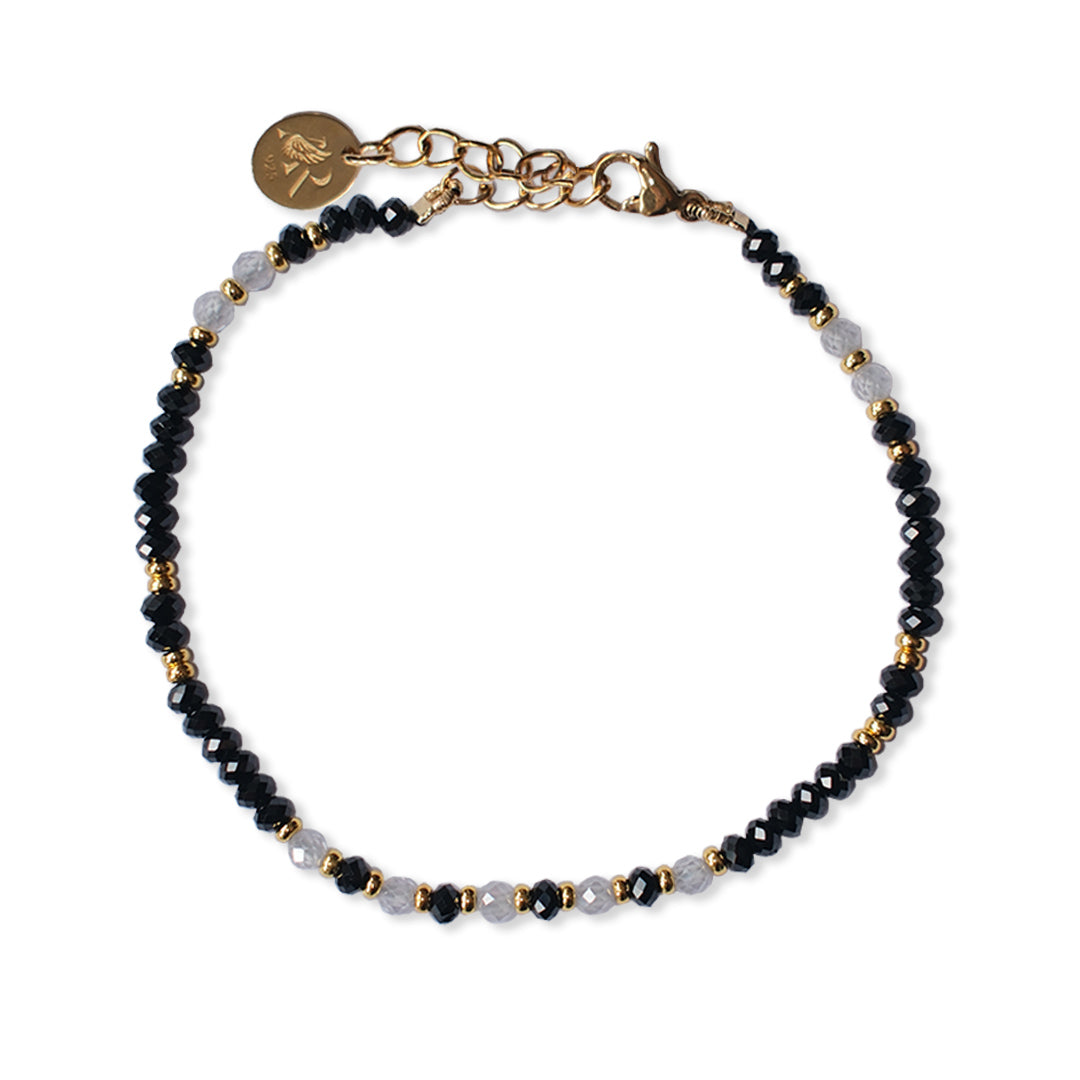 Monochrome Beaded Bracelet