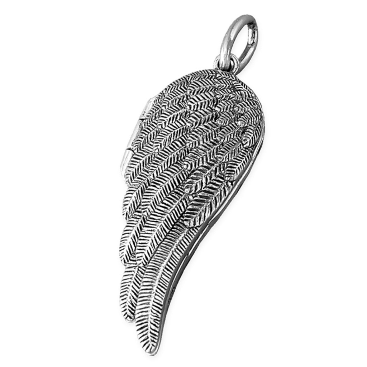 Angel Wing Locket Necklace