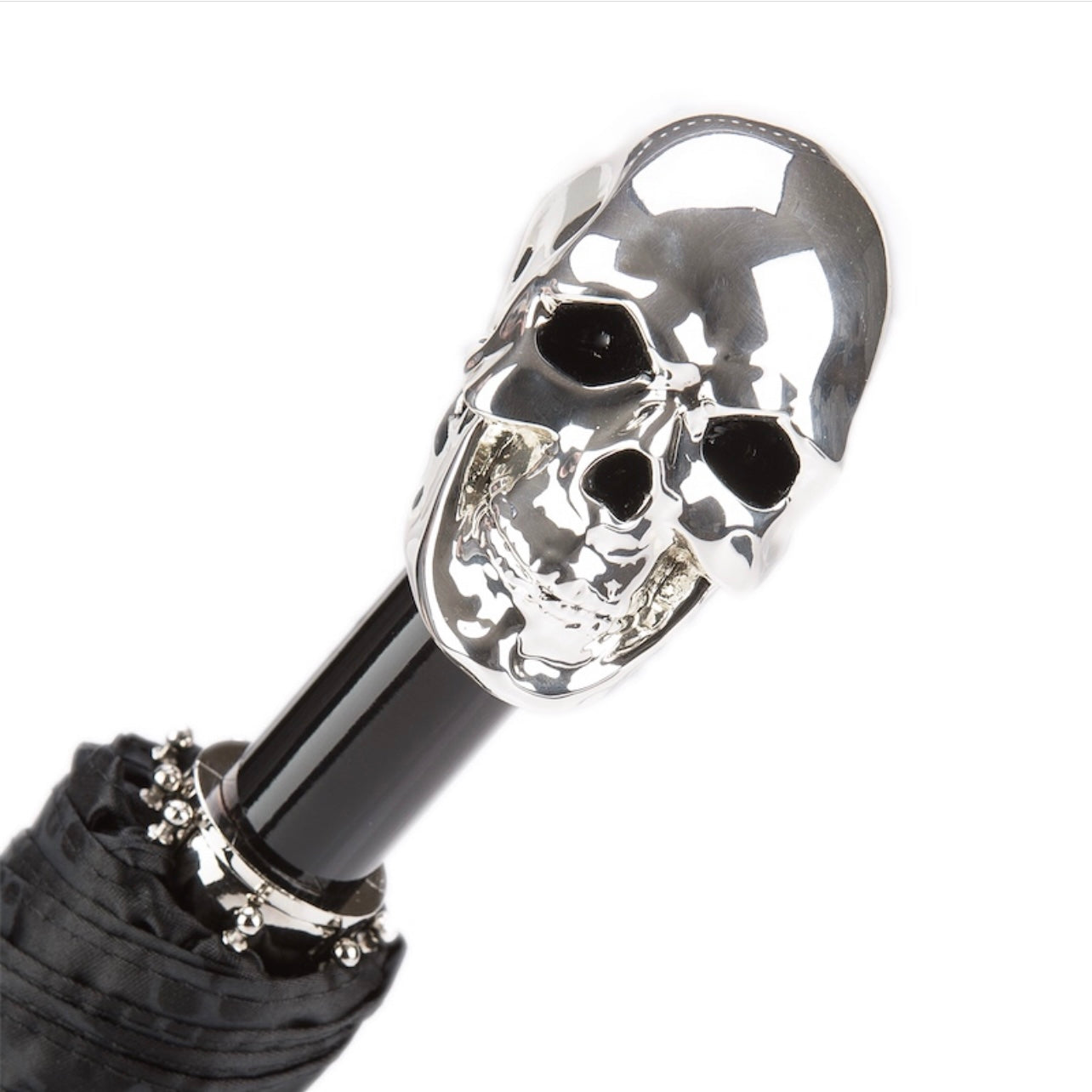 Silver Skull Umbrella, full length