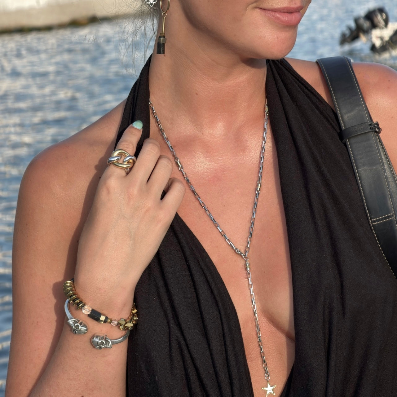 Rock Star Lariat Necklace