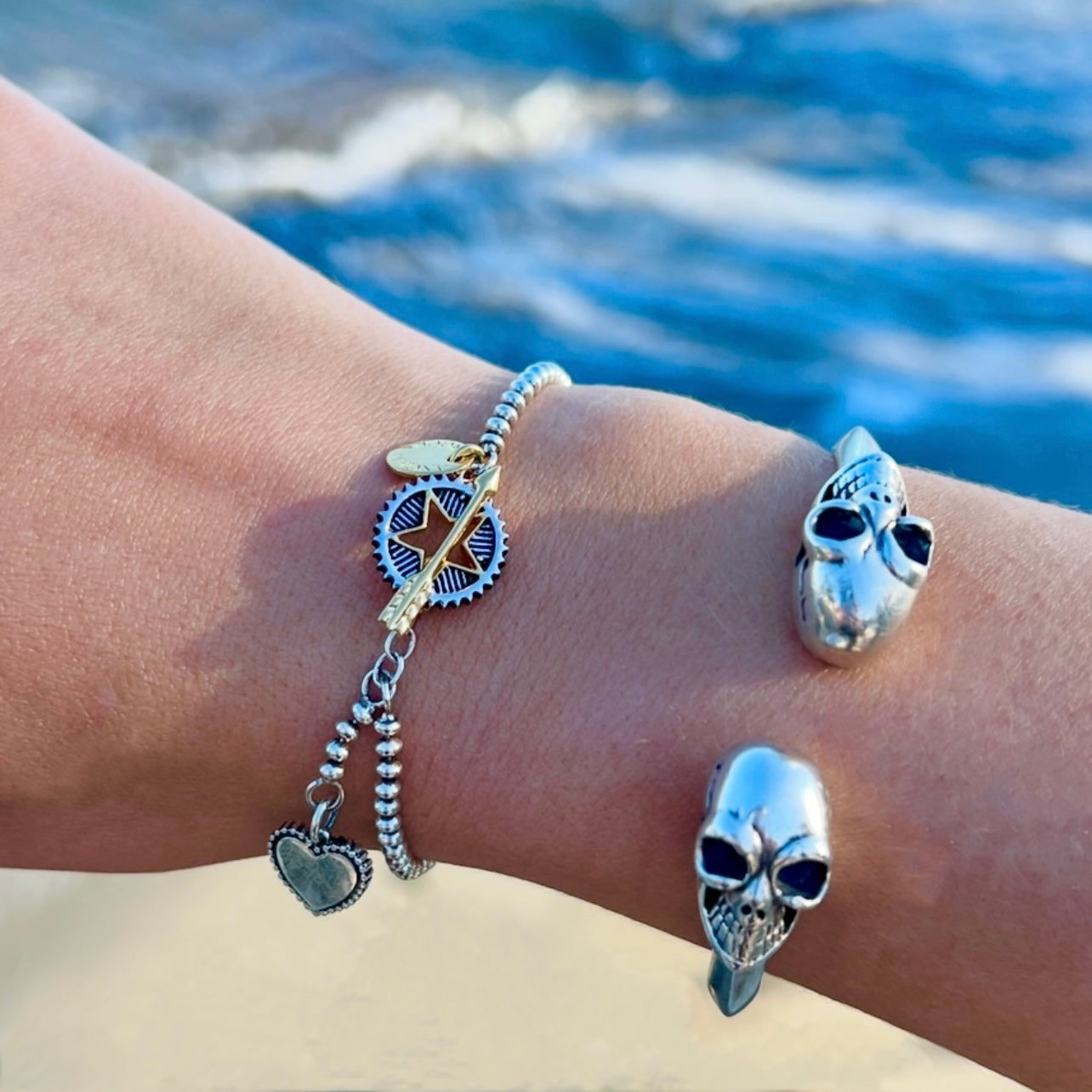 Rock Star Gold and Silver Bracelet