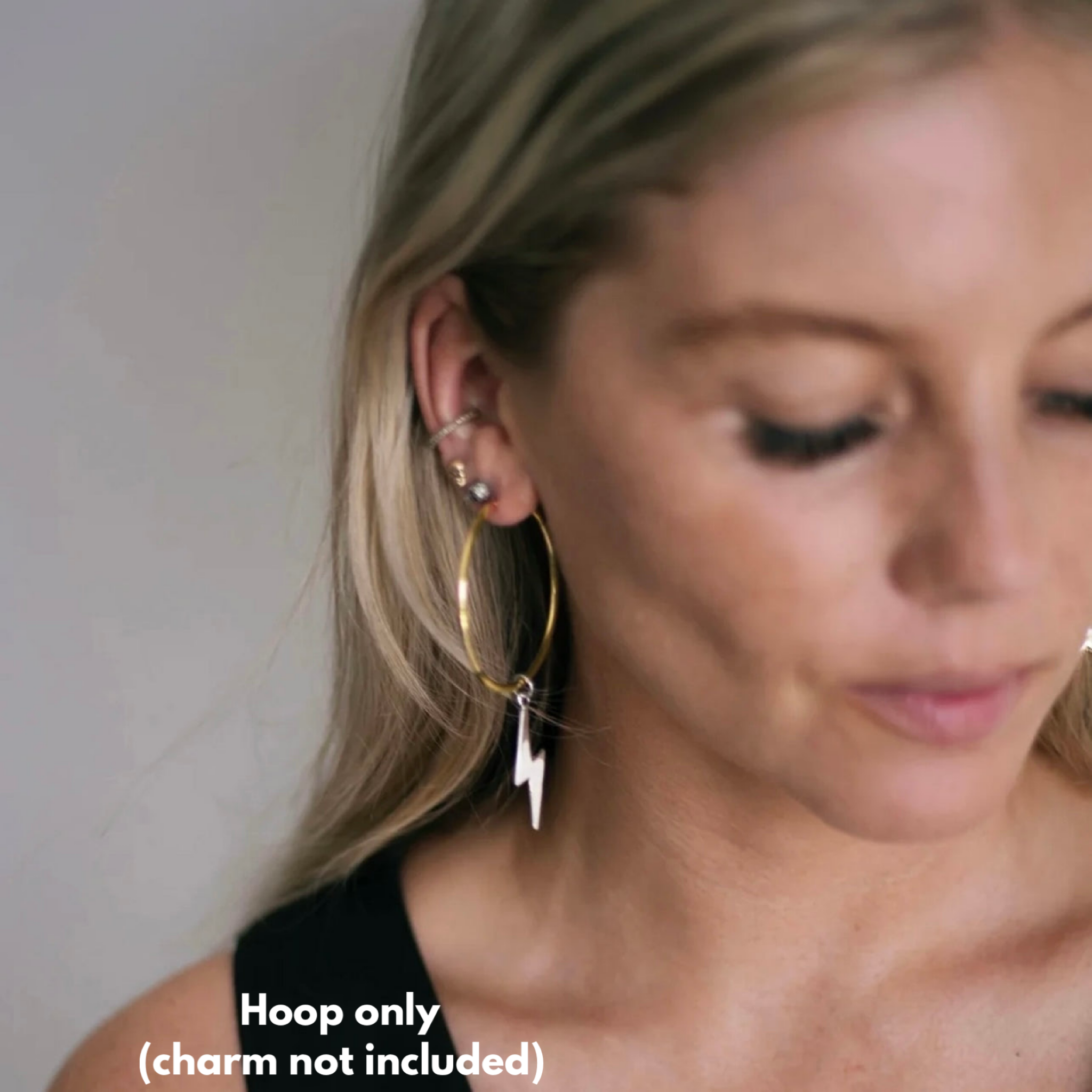 Large Hoops Gold