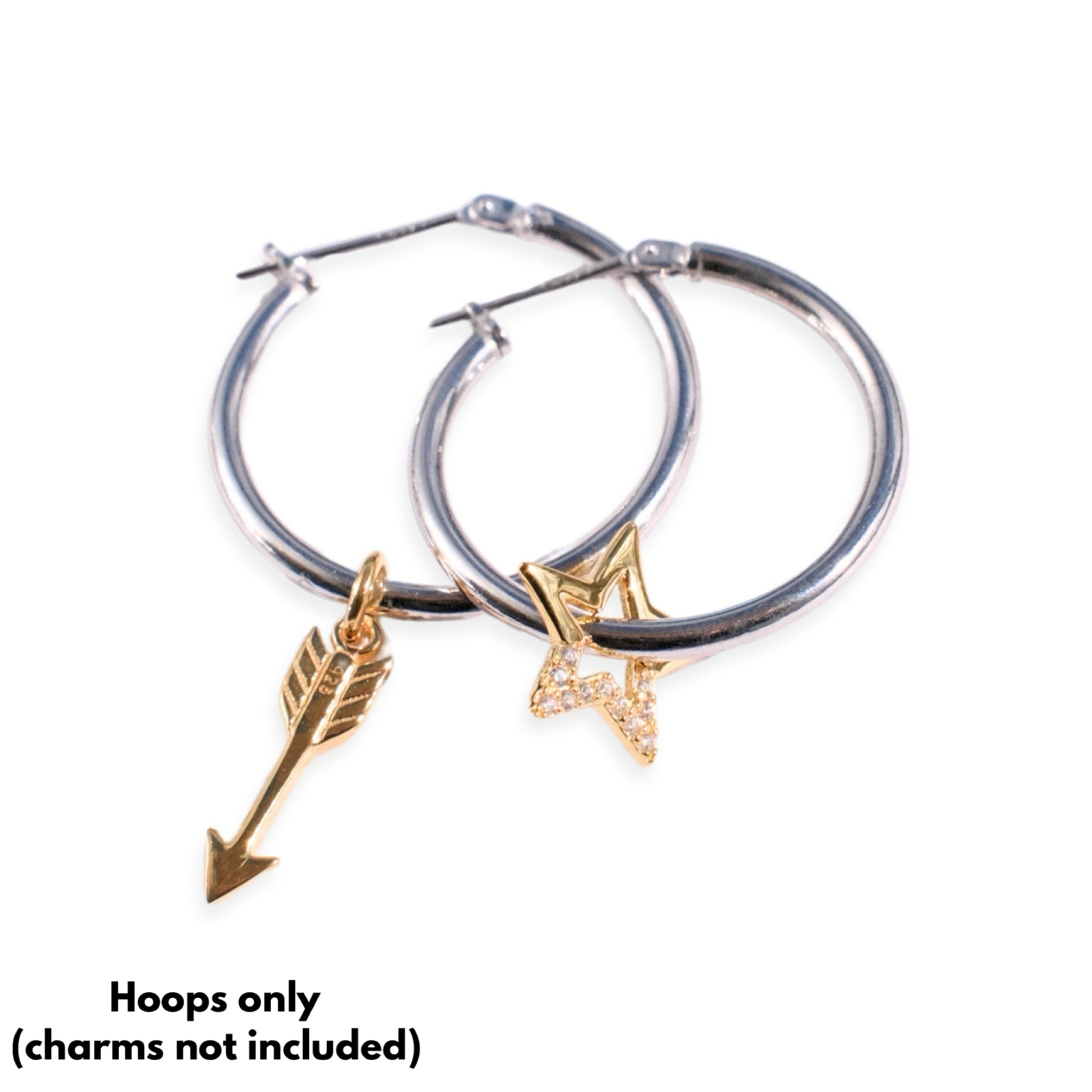 Small Hoops Silver