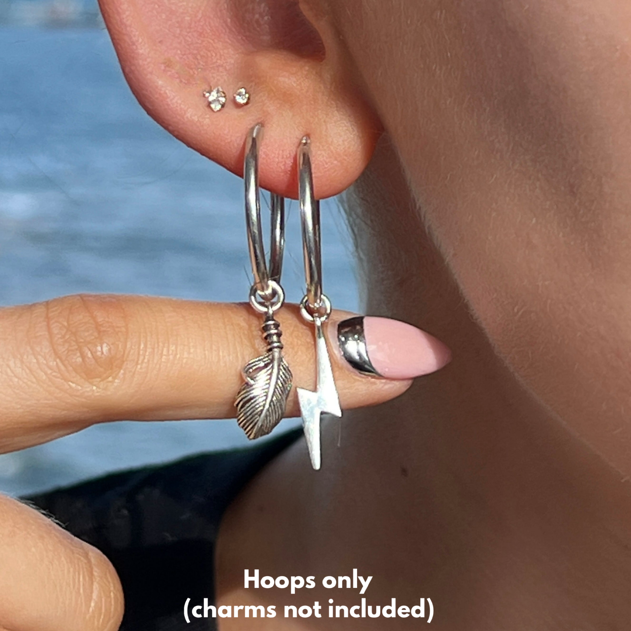 Small Hoops Silver