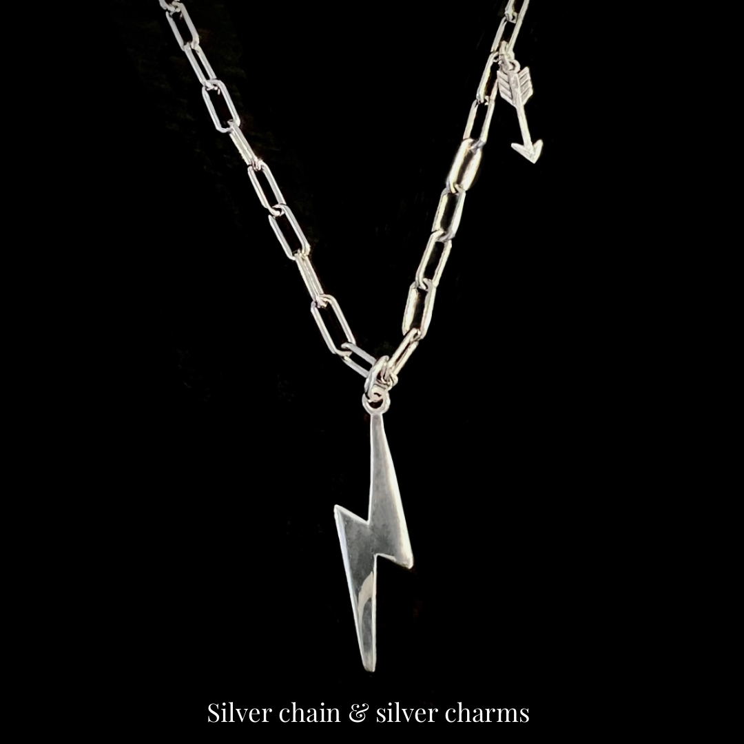 Bowie Necklace Silver