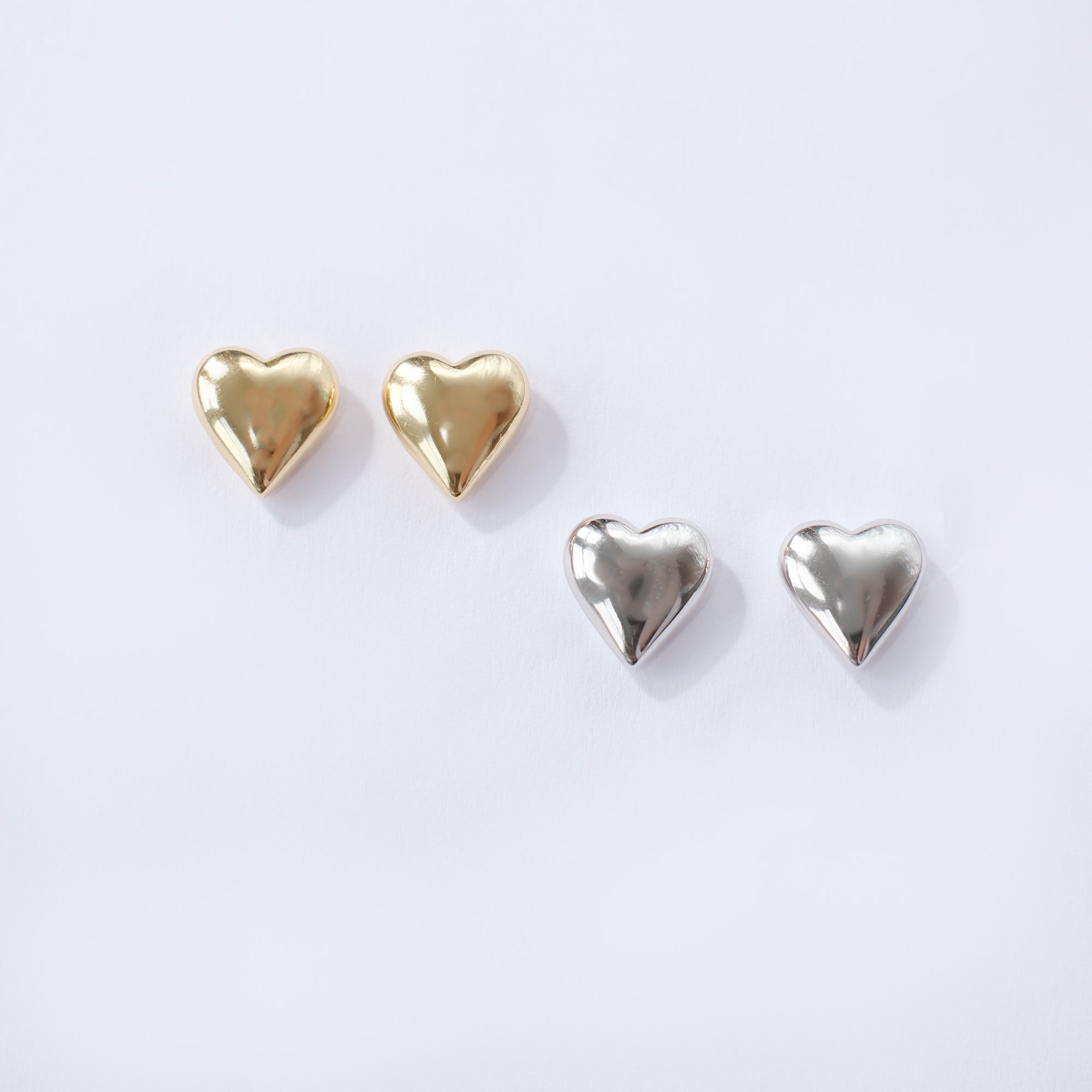 Little Love Bubble studs silver