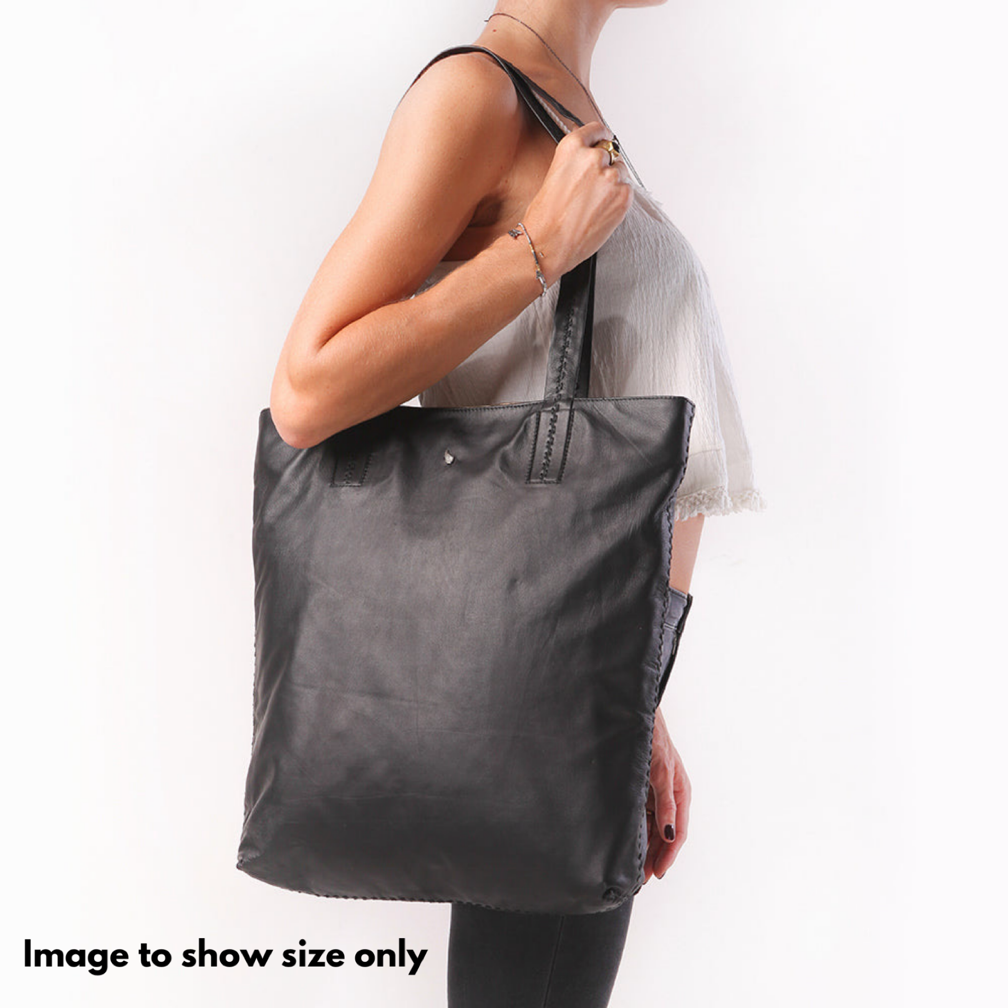 Lennon Large Shopper Natural Grey