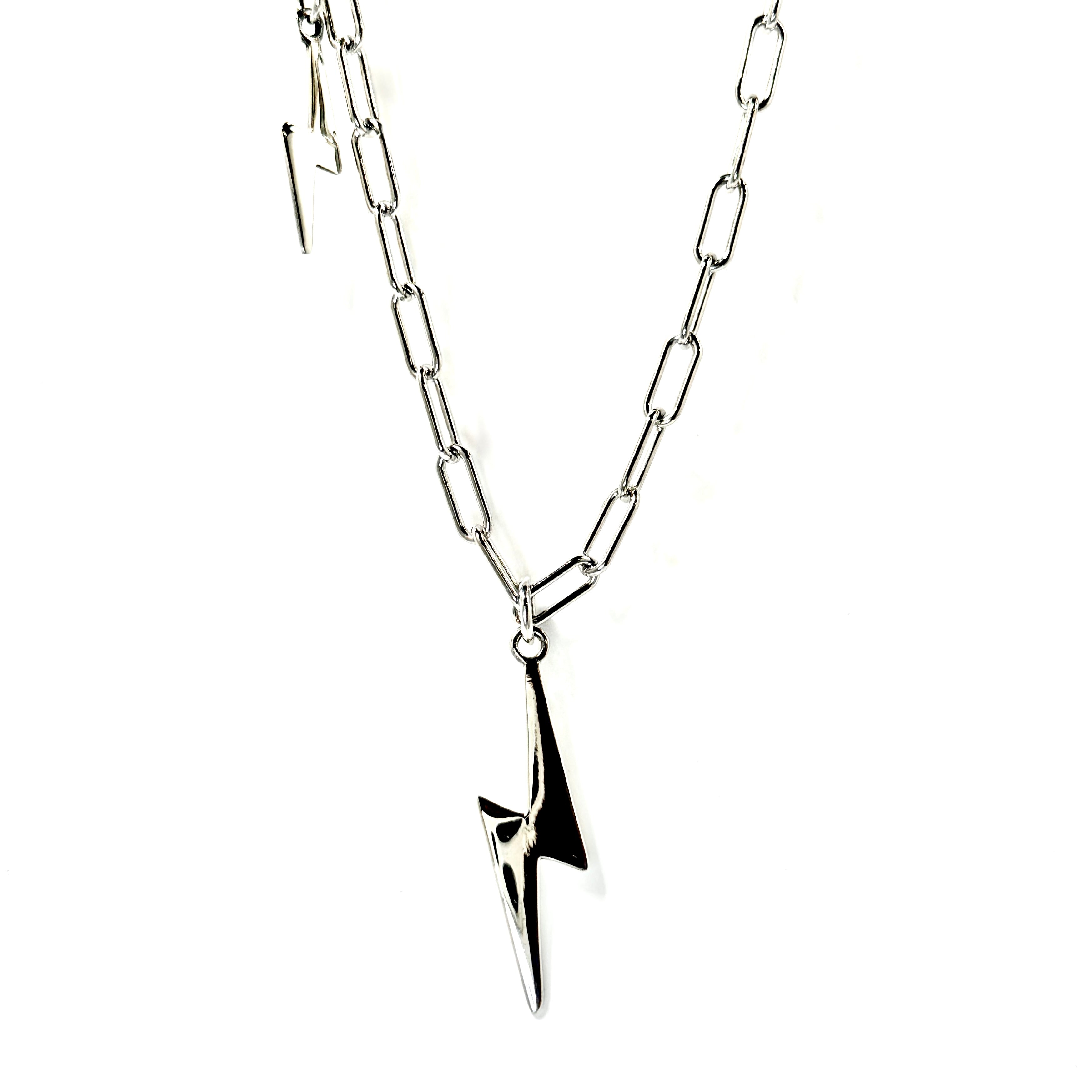 Bowie Necklace Silver