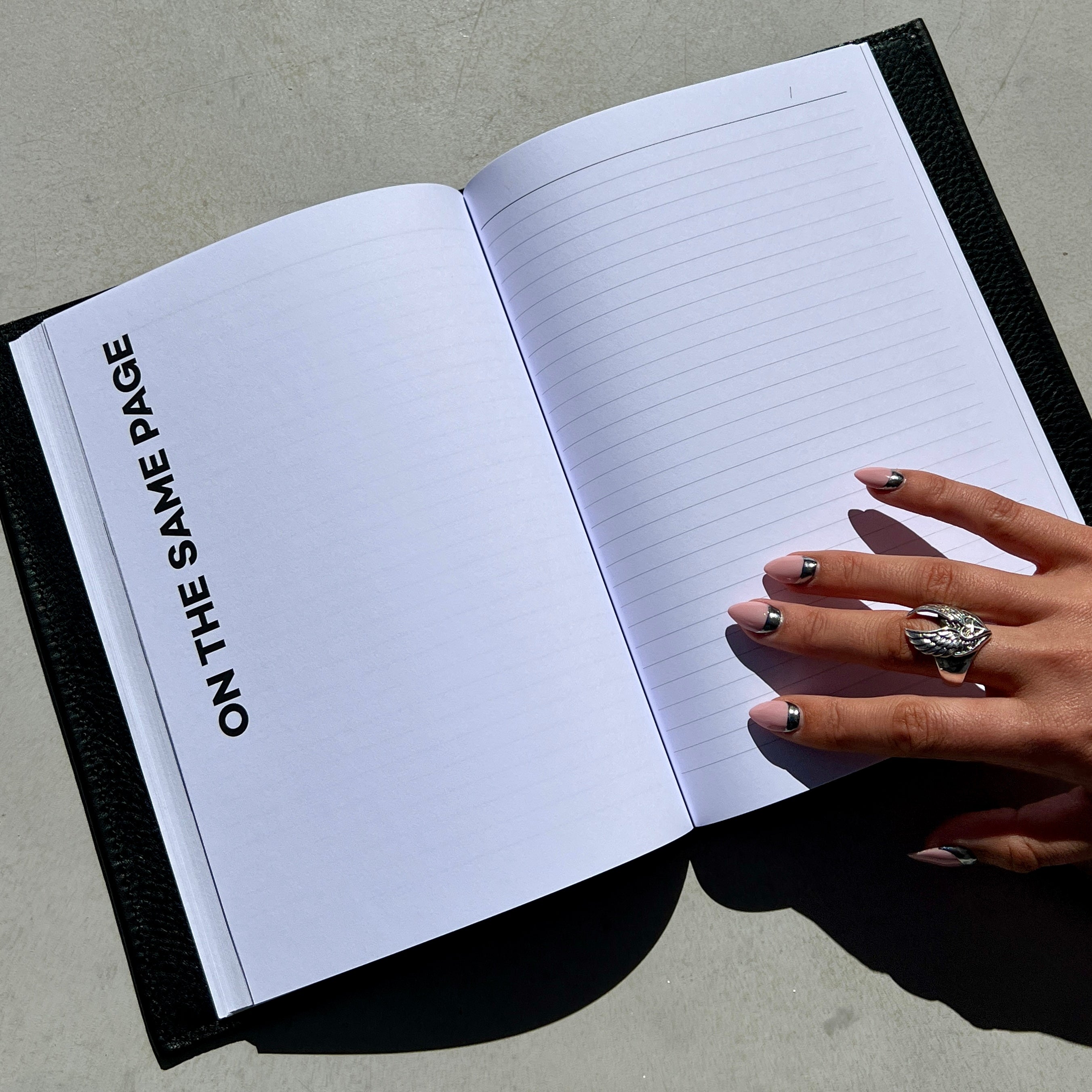 Luxe Leather Journal/Note Book