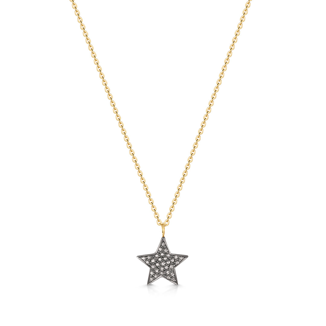 Diamond Mini Rock Star Necklace