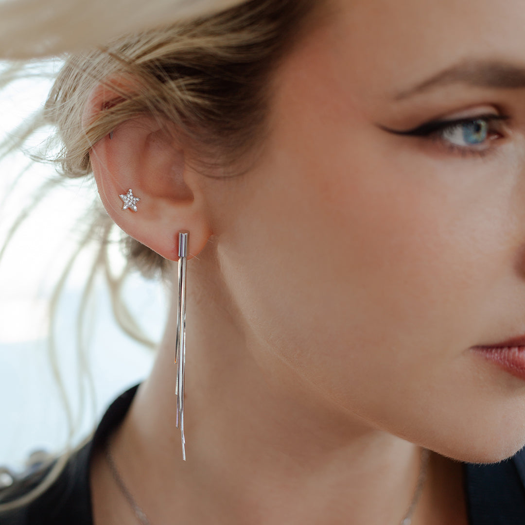 Diamanté Star studs
