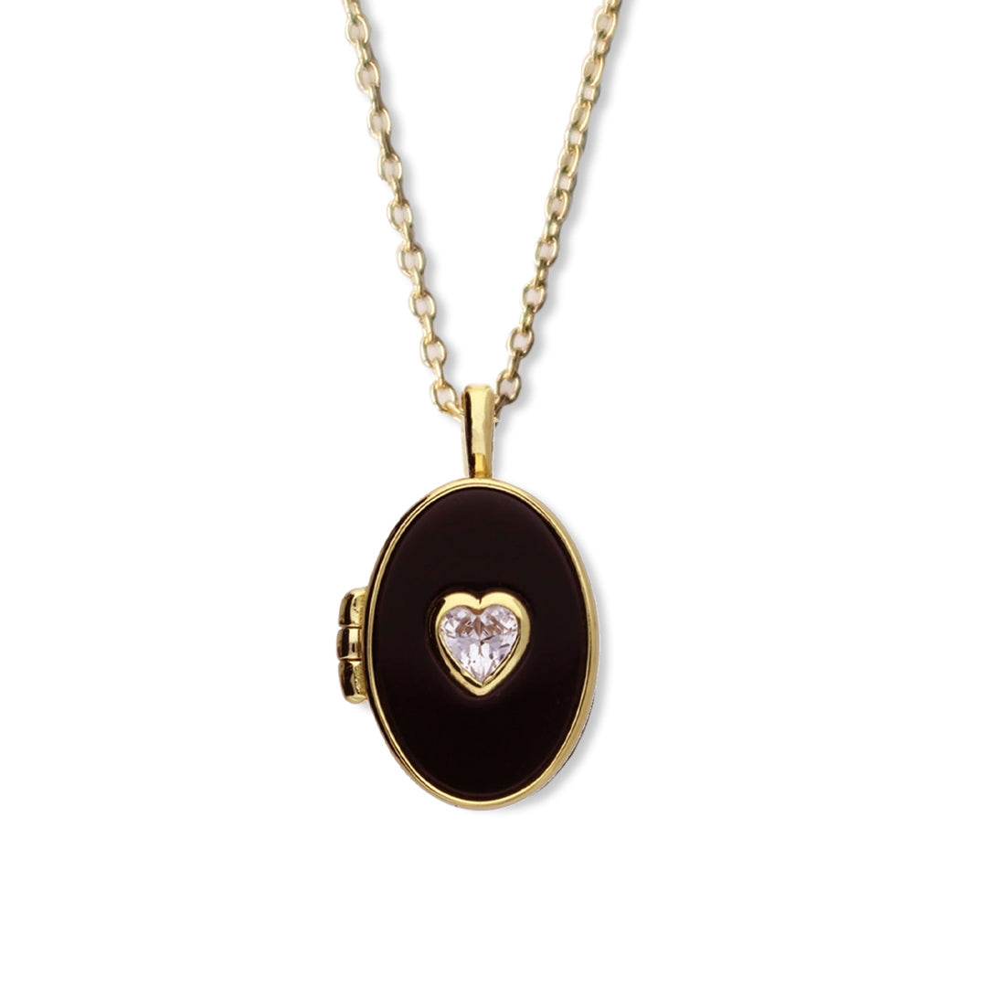 Little Heart Locket necklace gold