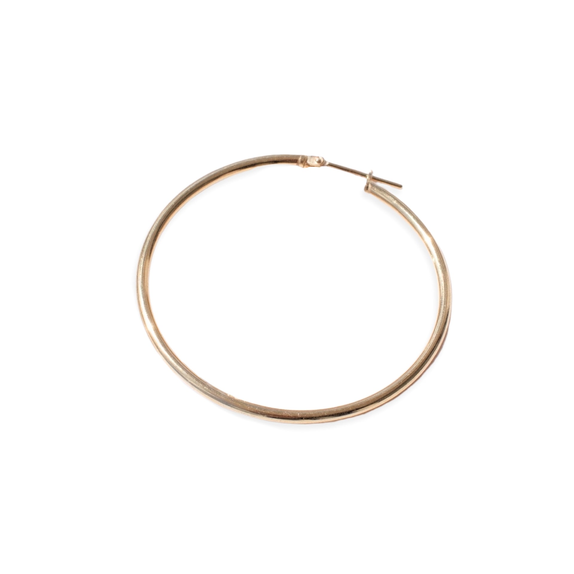 Large Hoops Gold