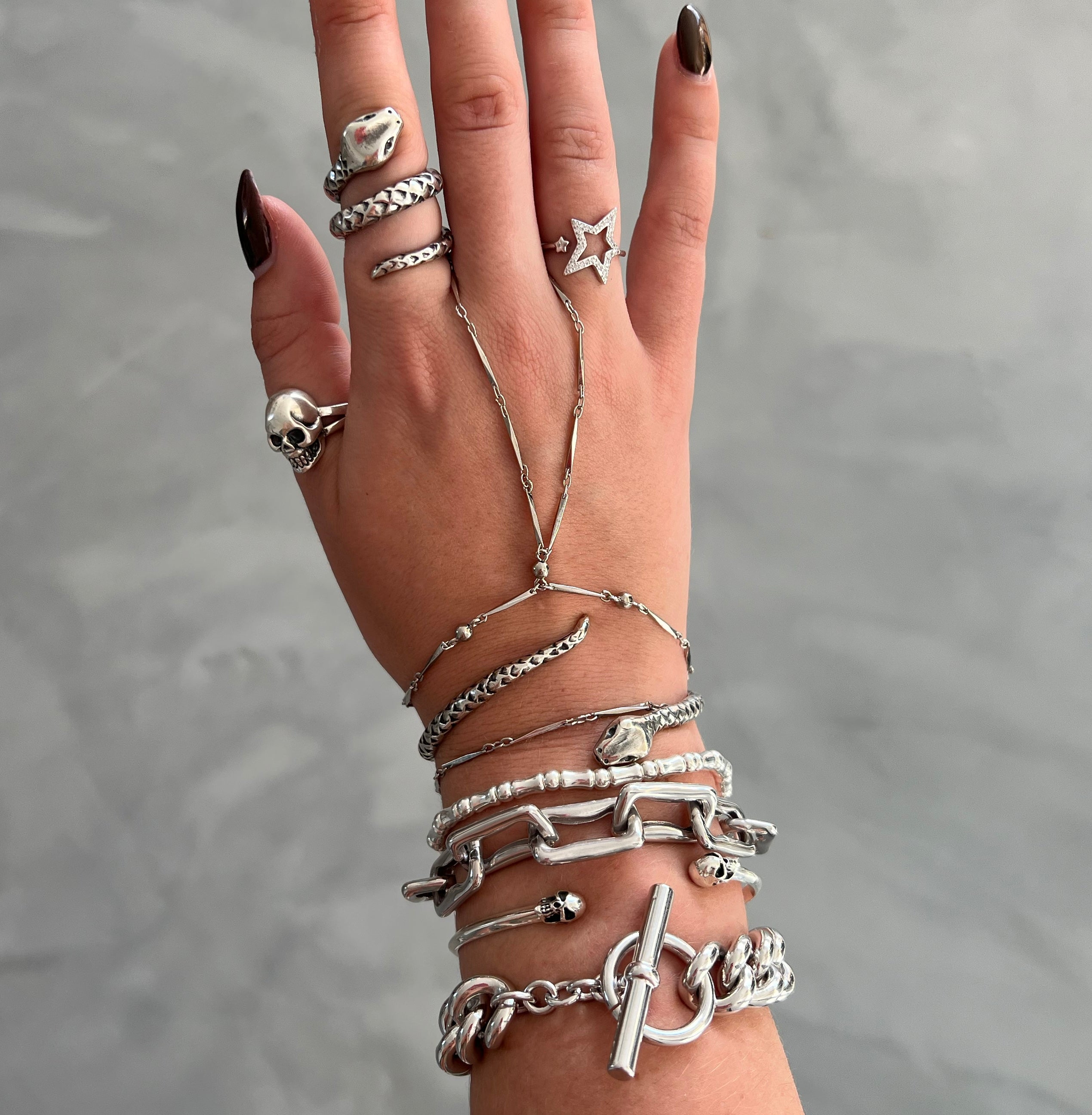 Medusa Snake bangle