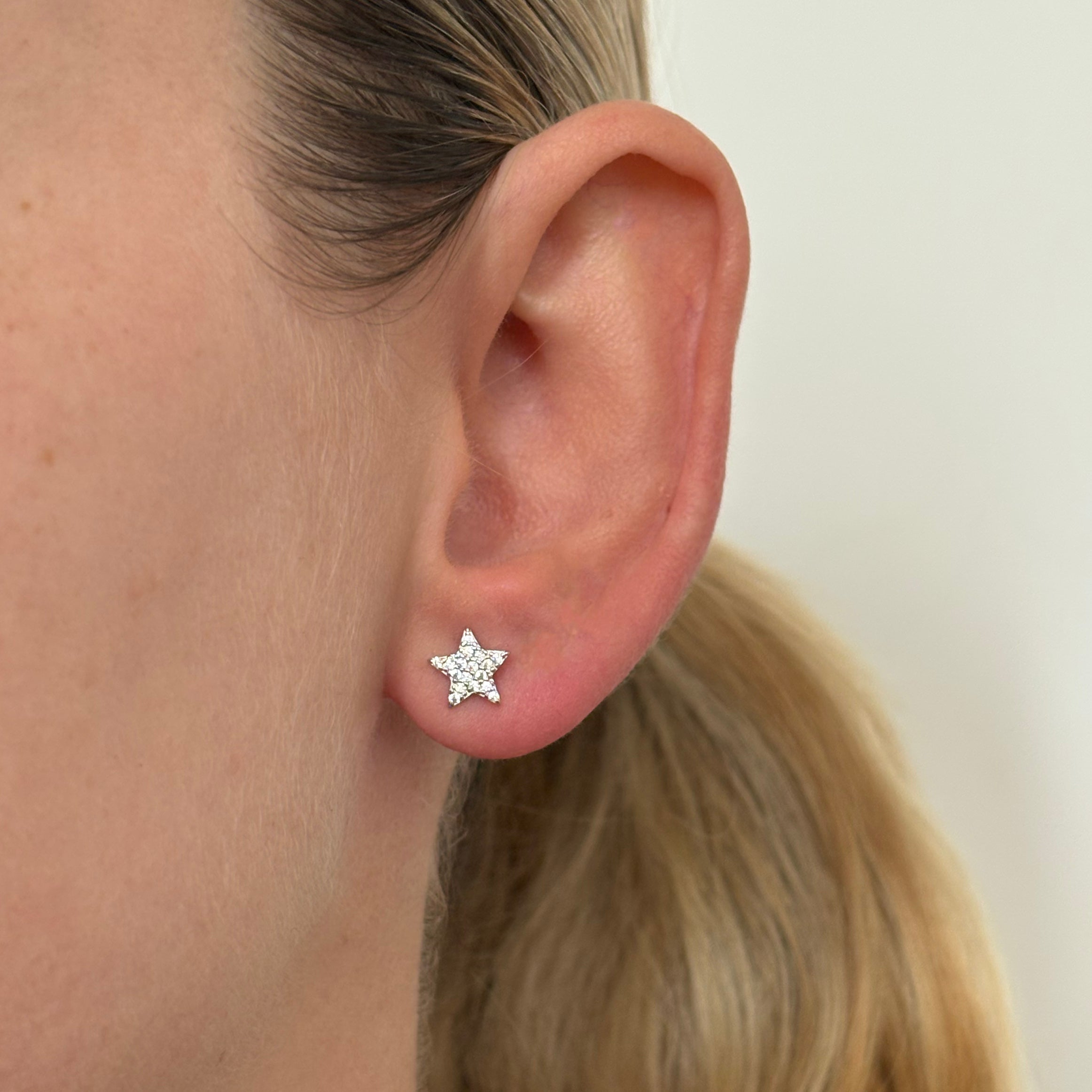 Diamanté Star studs
