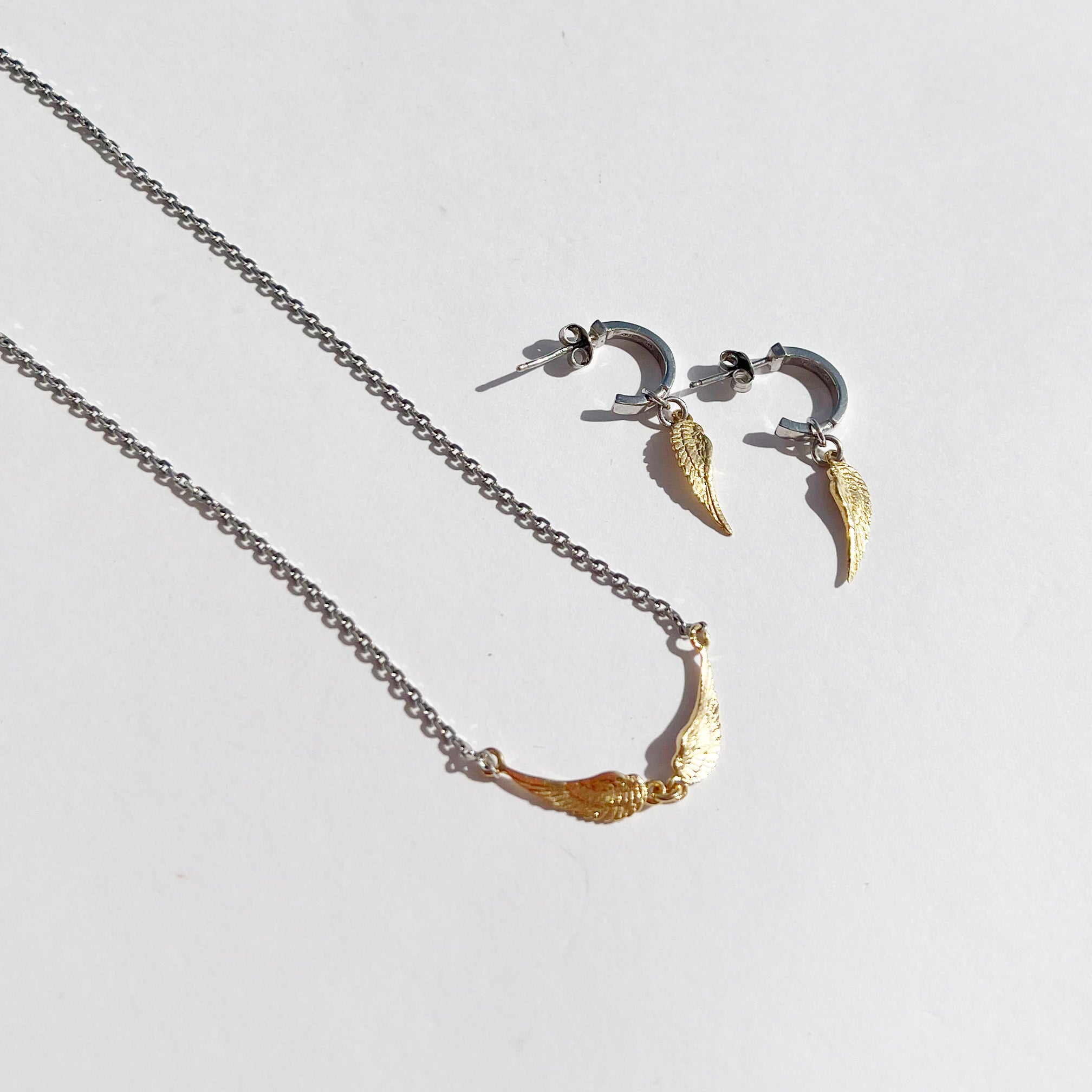 Little Wings Gold Necklace