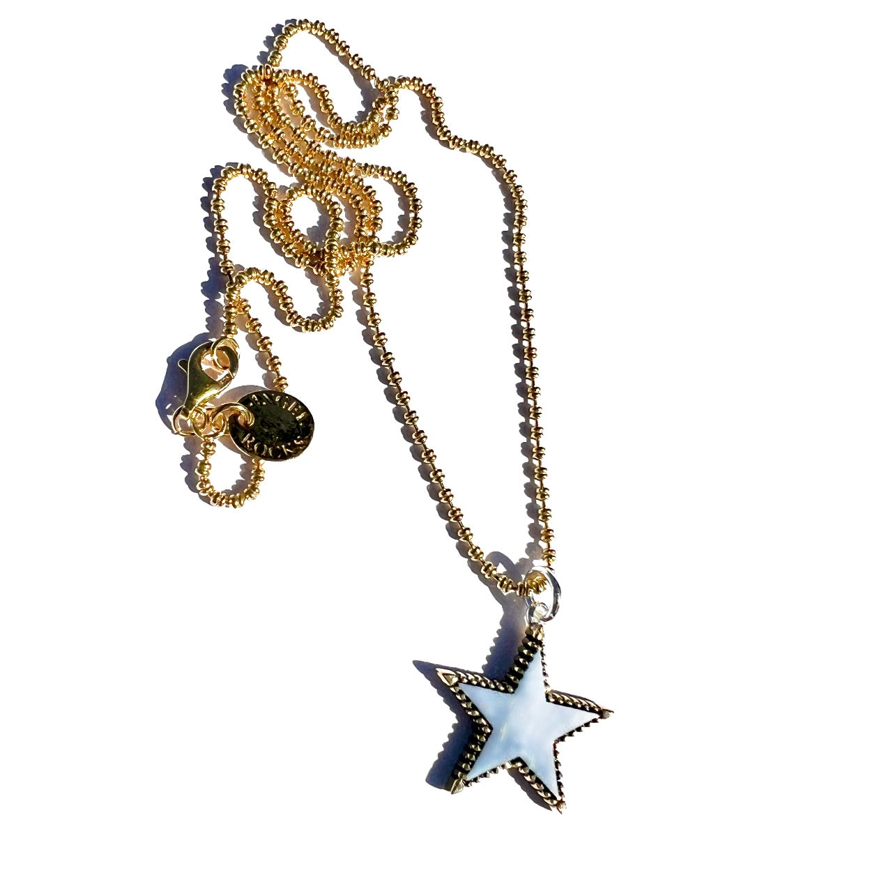 Rock Star Gold and Silver Necklace