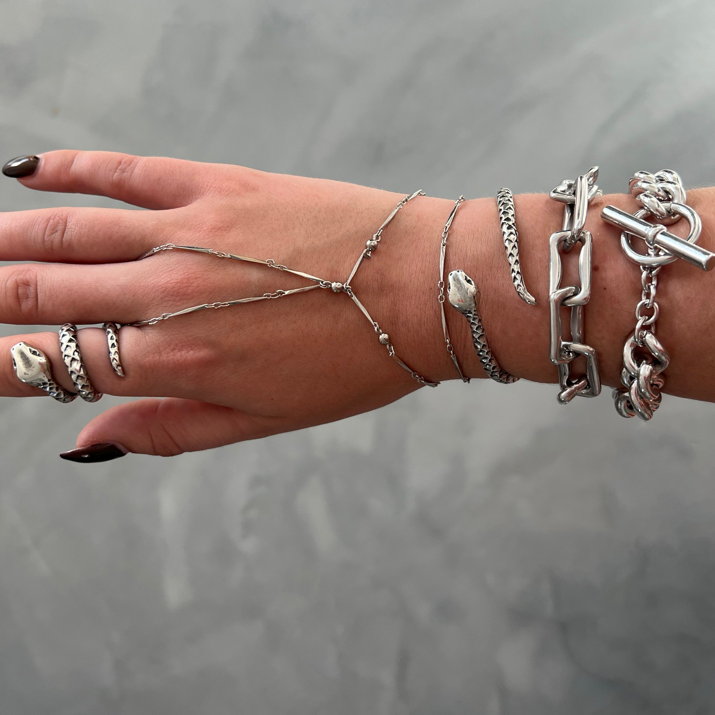 Medusa Snake bangle