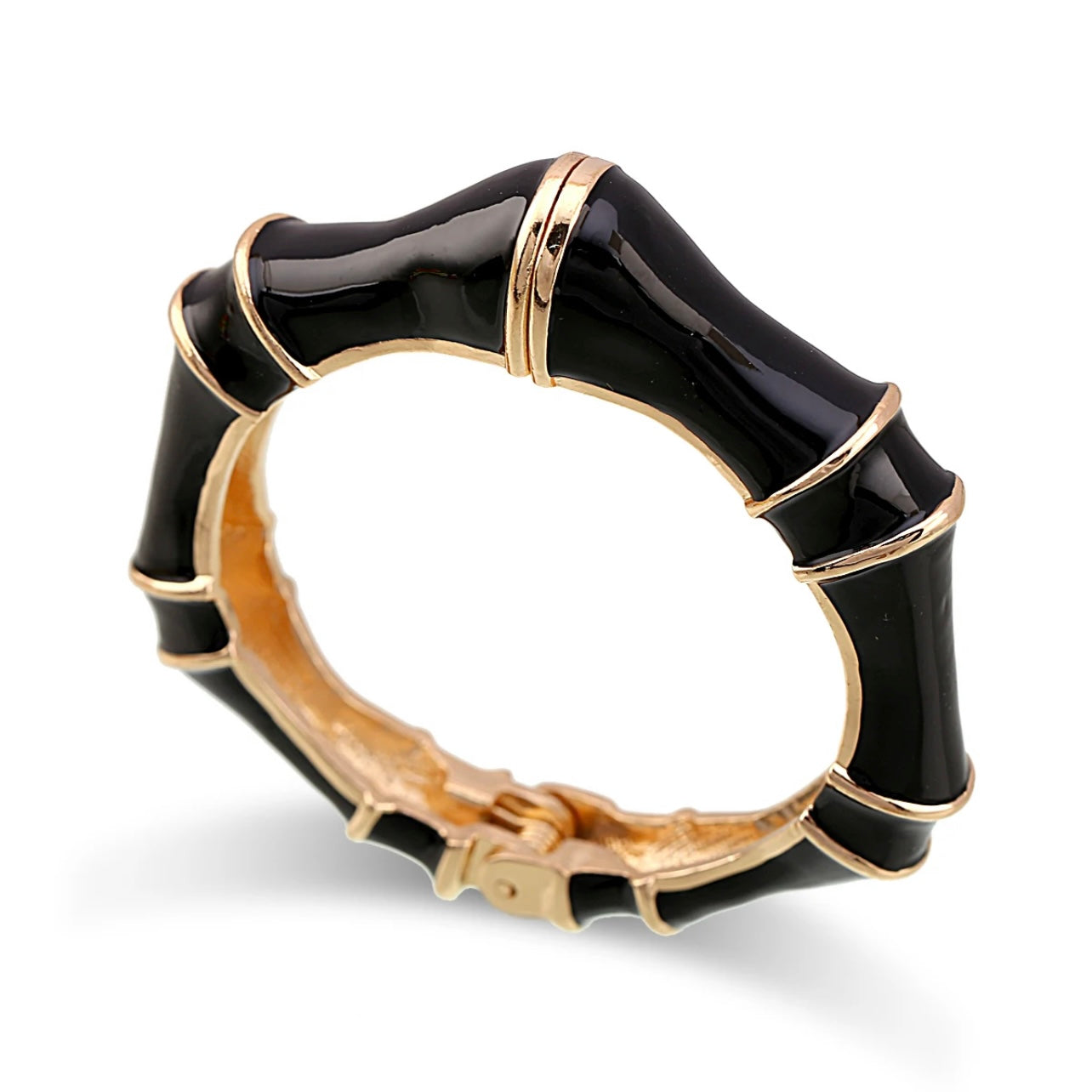 Bamboo Beauty enamel bangle