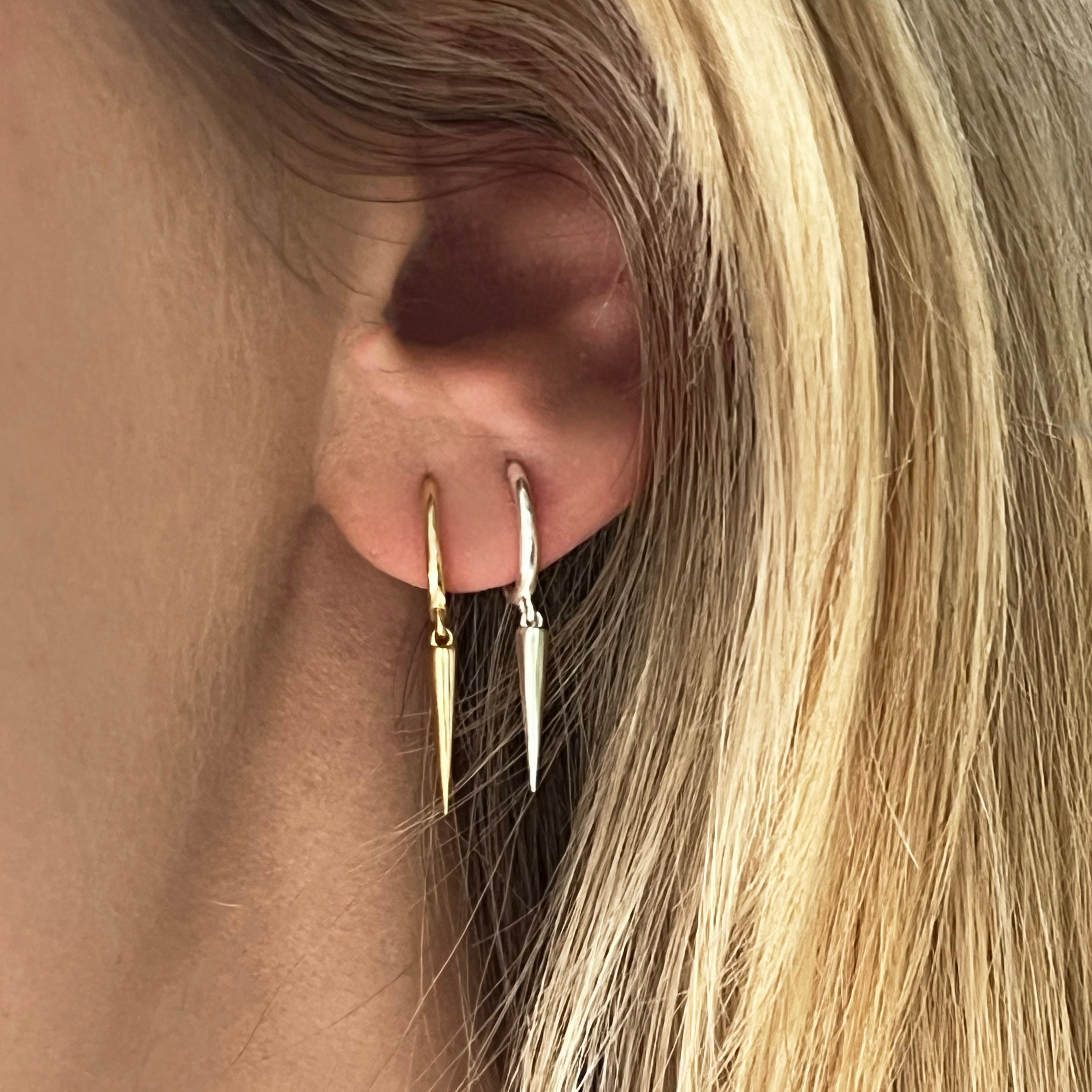 Silver Spike Huggies