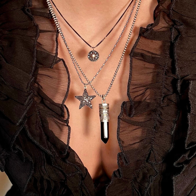 Goddess Necklace - Black Onyx