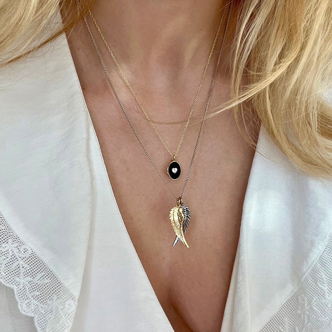 Little Heart Locket necklace gold