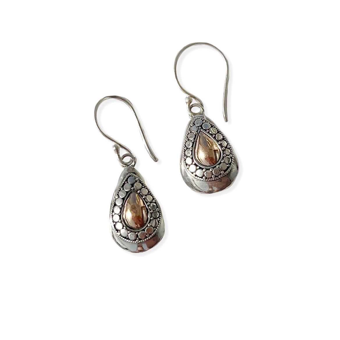 Guardian earrings - ‘Dotty Teardrop’