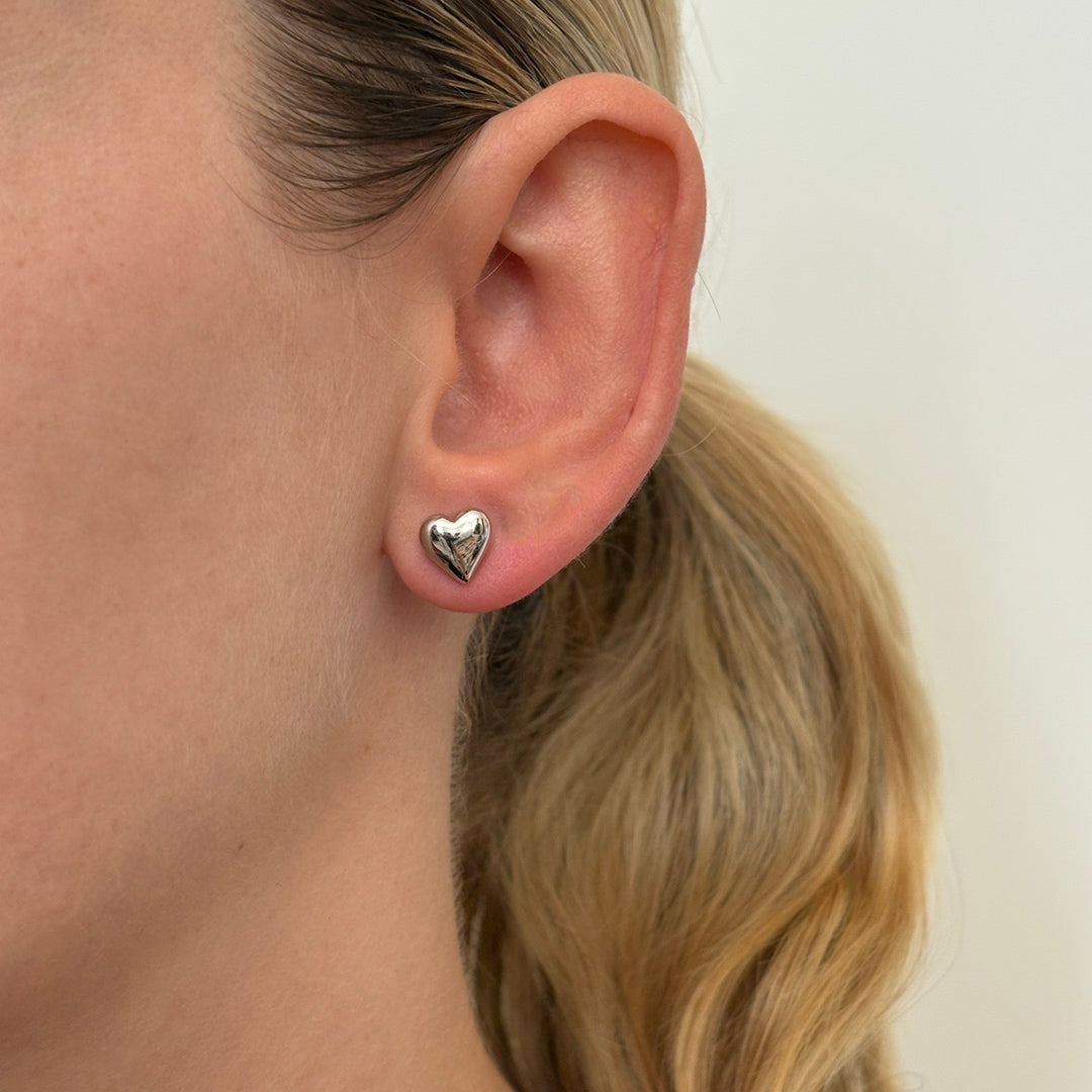 Little Love Bubble studs silver
