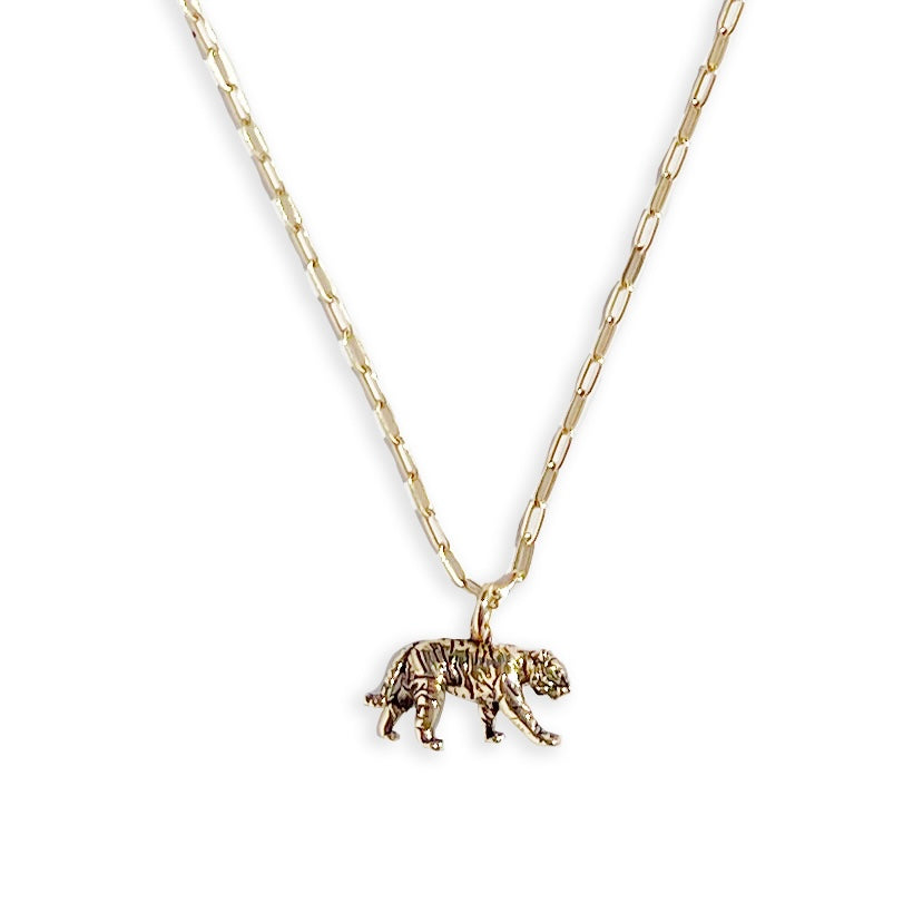 Born to be Wild Gold Necklace