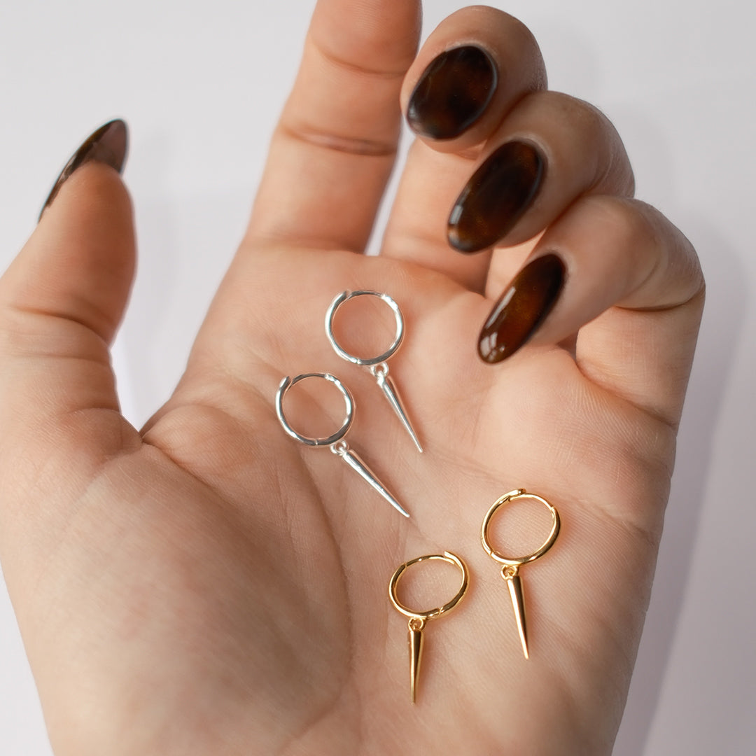 Silver Spike Huggies