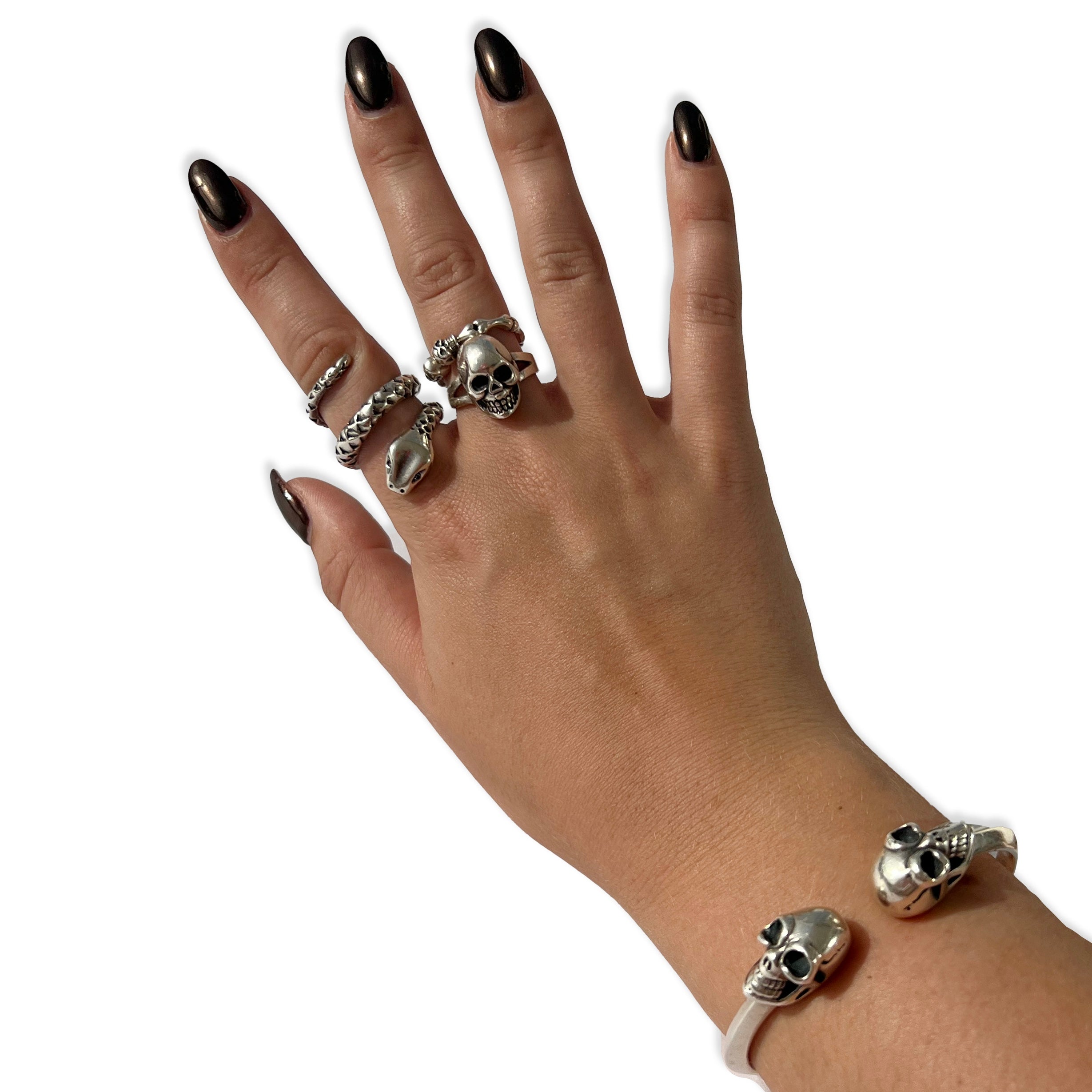 Medusa Snake ring