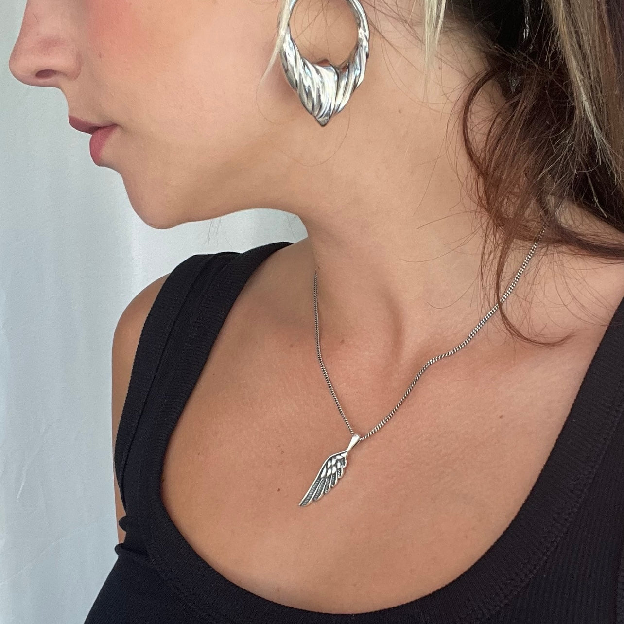 Mini Angel Wing Necklace