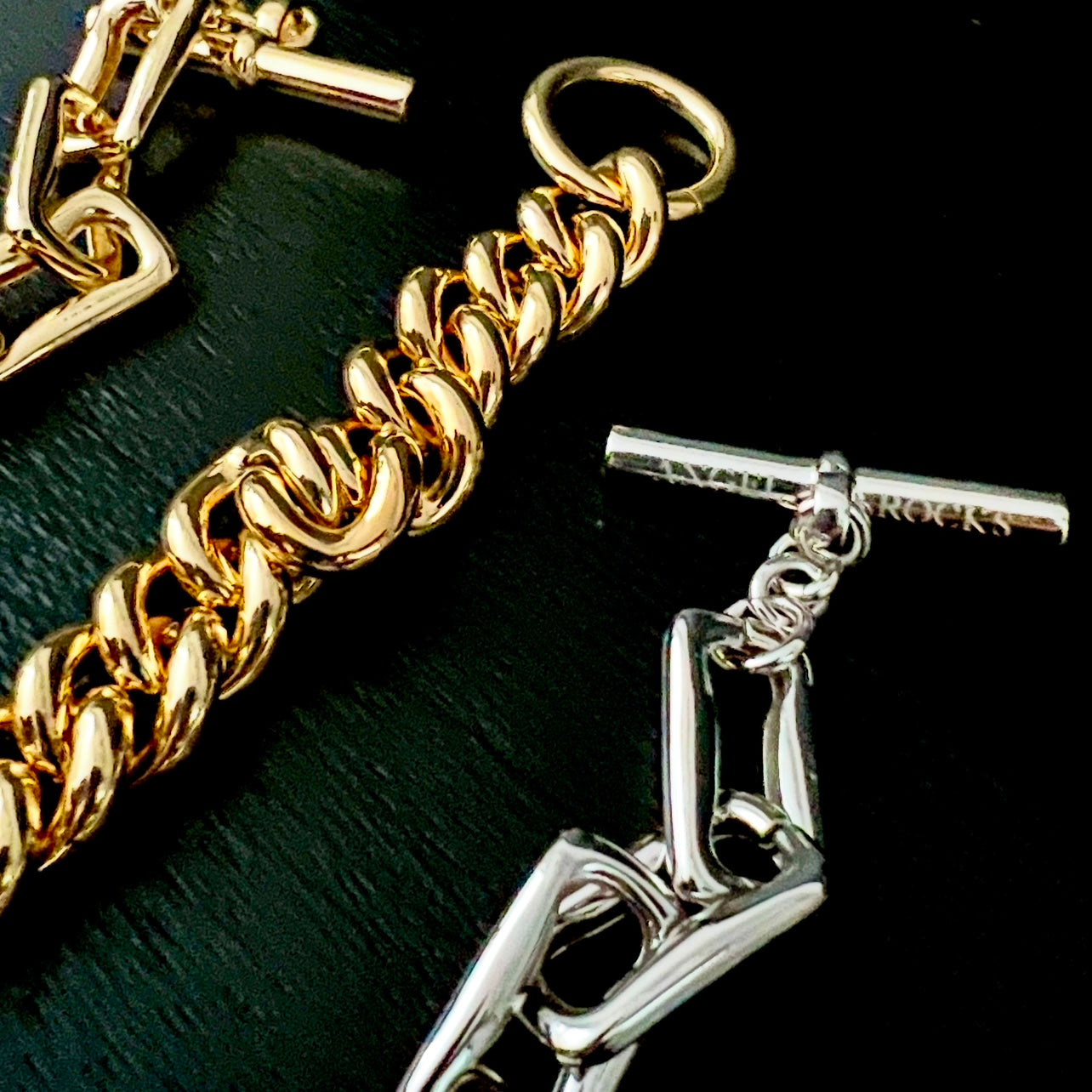 Curb Chain Bracelet Gold