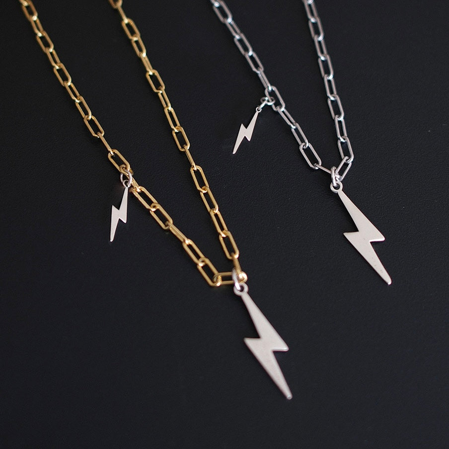 Bowie Necklace Silver