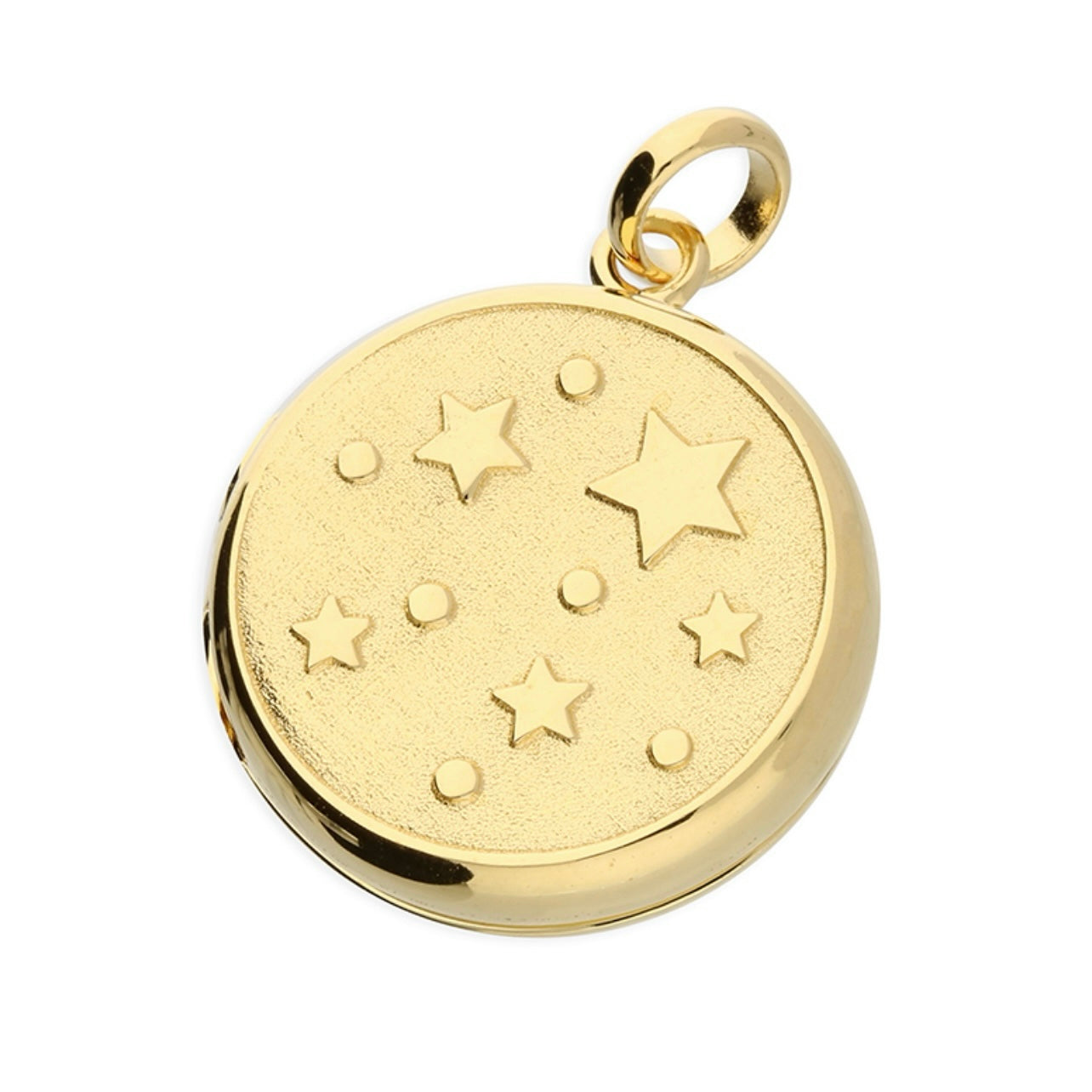 Starburst Locket necklace gold