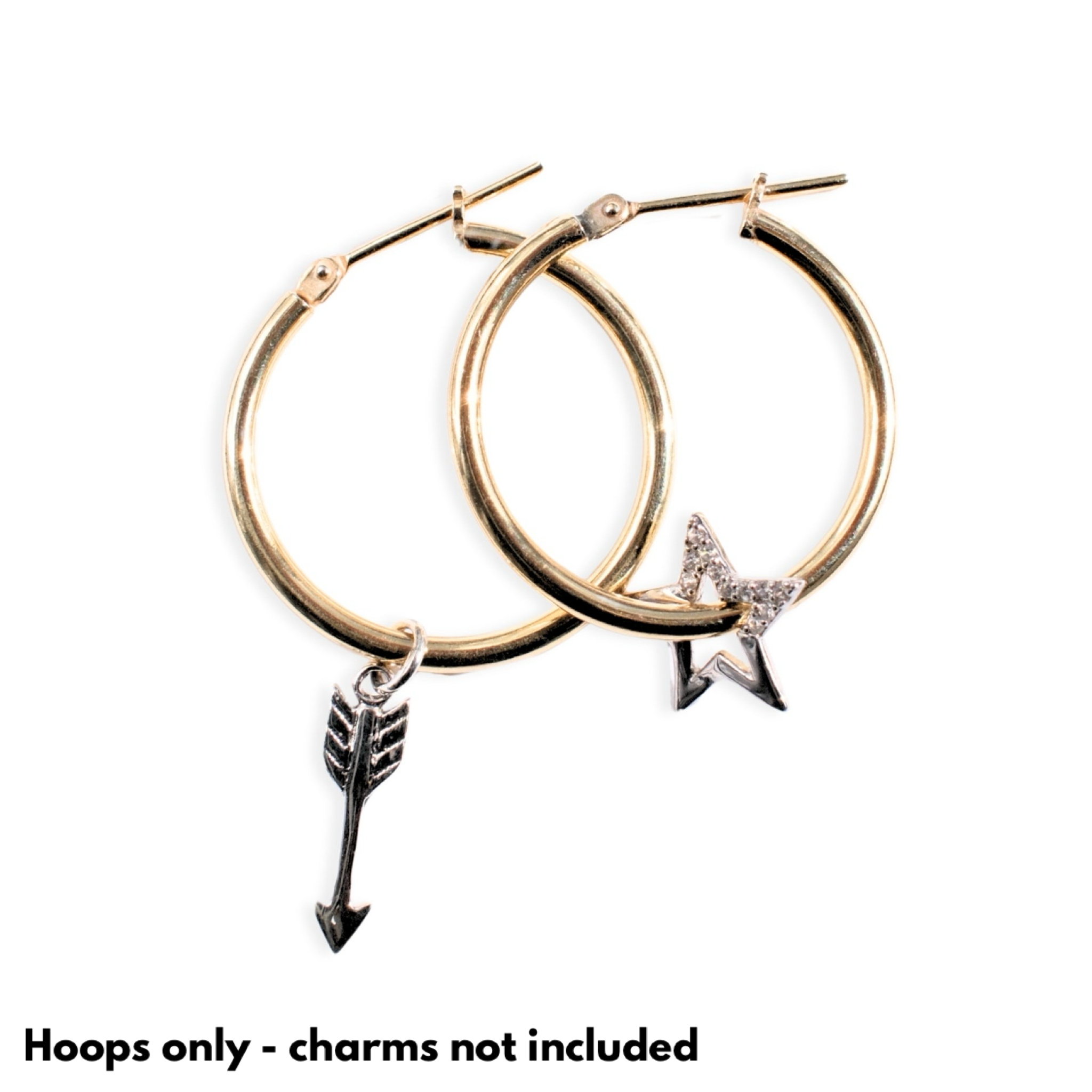 Small Hoops Gold