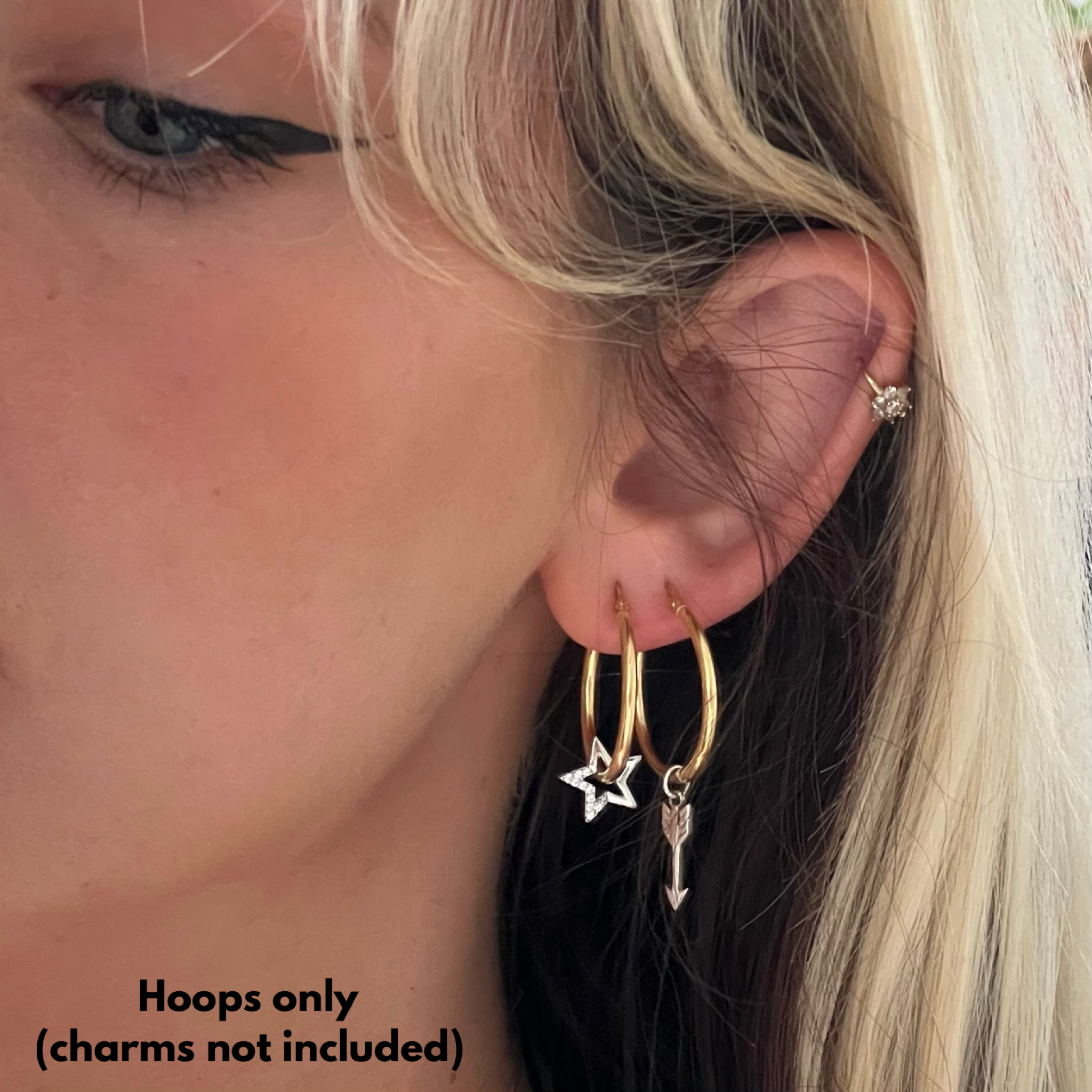 Small Hoops Gold