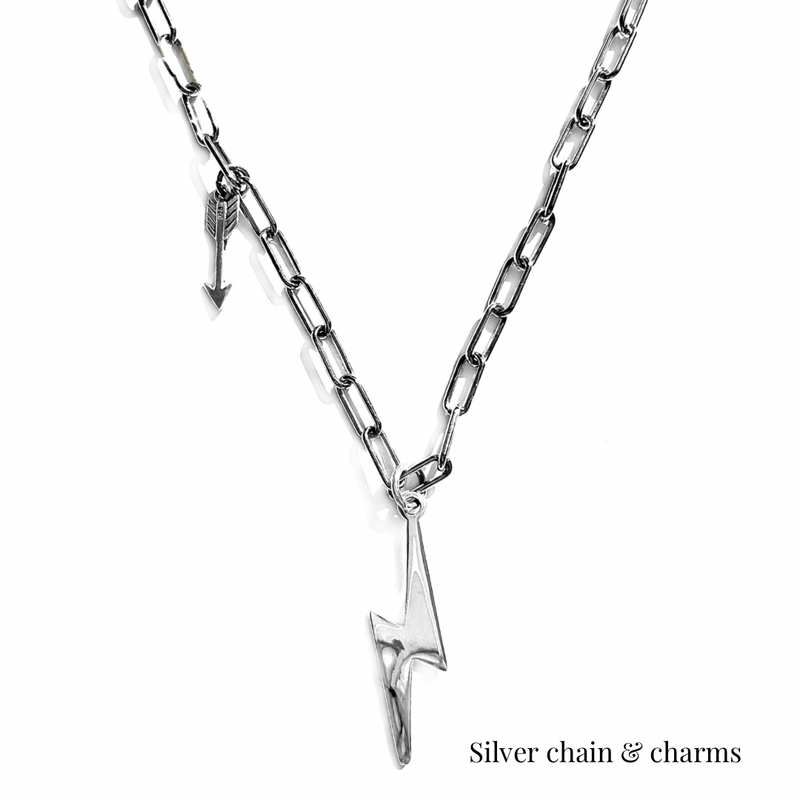 Bowie Necklace Silver