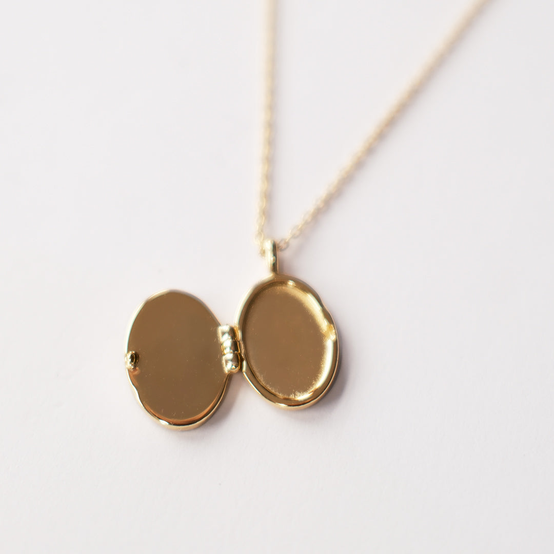 Little Heart Locket necklace gold