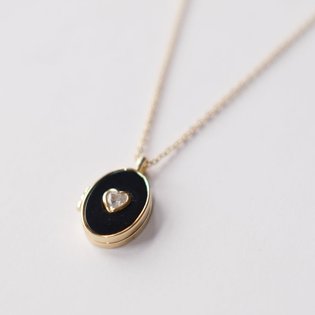 Little Heart Locket necklace gold