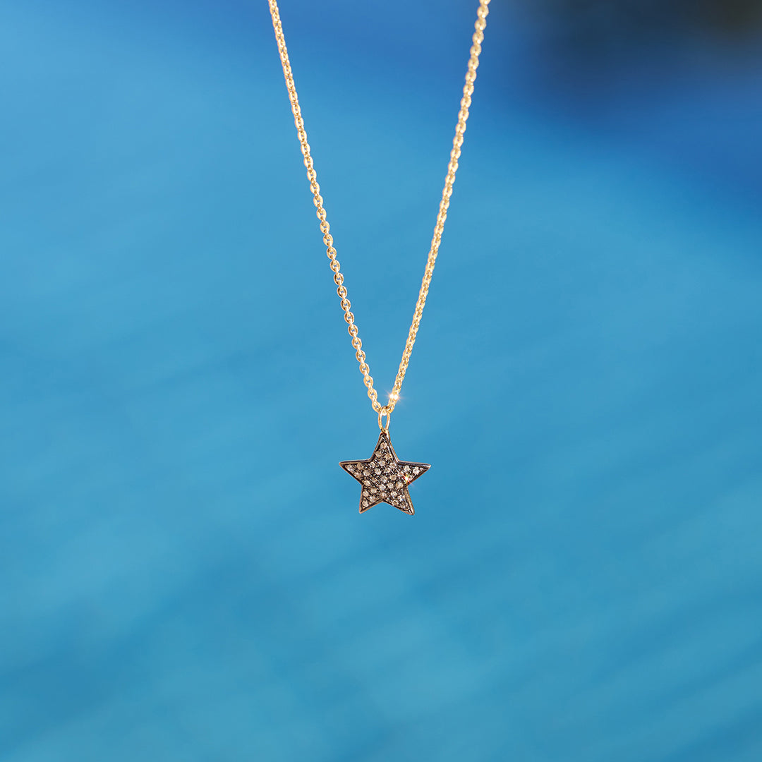 Diamond Mini Rock Star Necklace